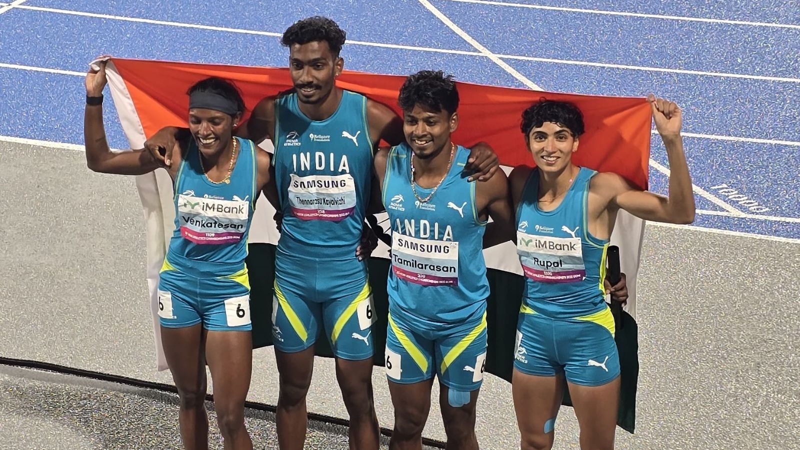 Asian Athletics Championships: Mixed 4x400m relay team wins gold in style