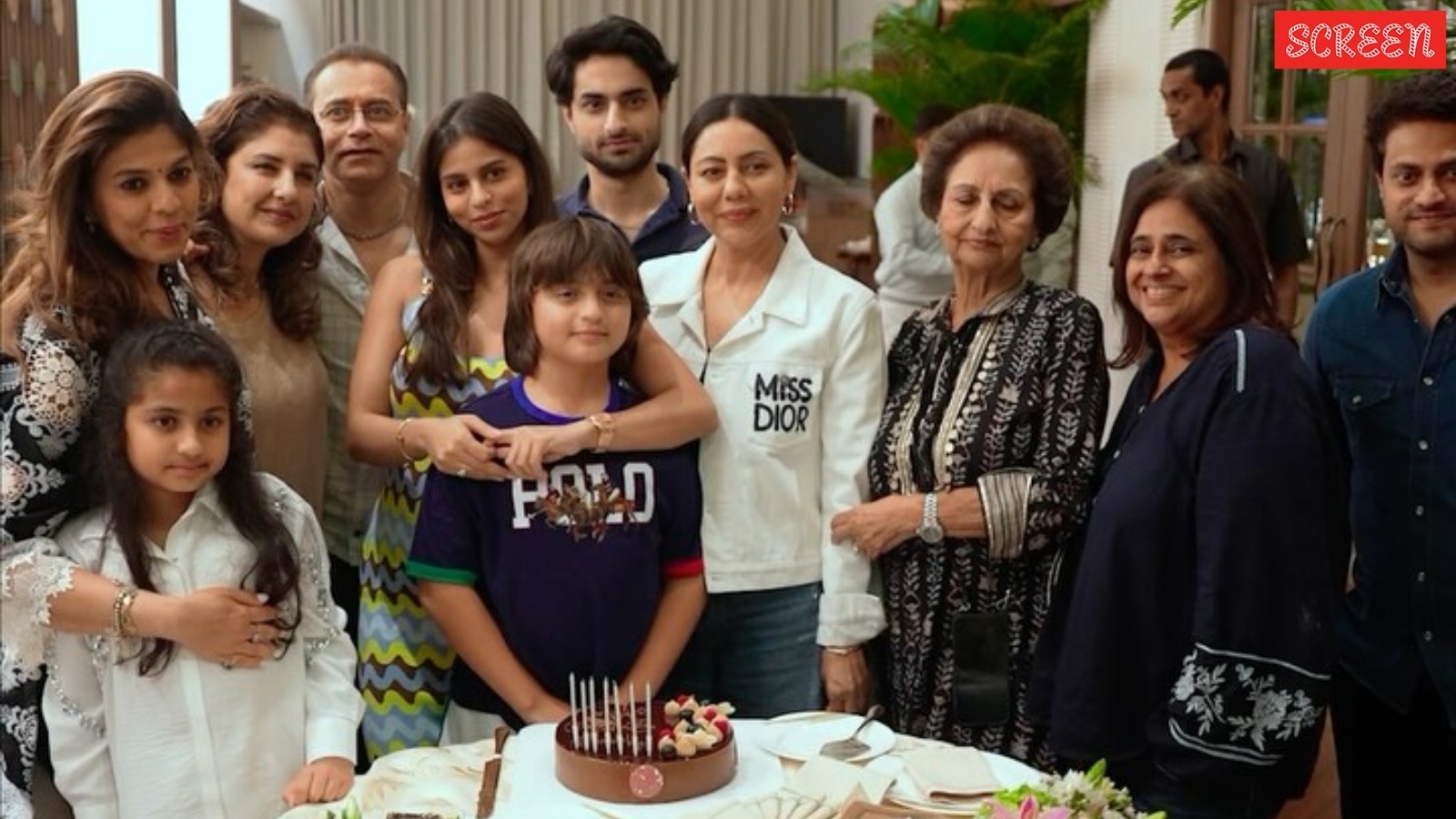 Gauri Khan, Suhana Khan host AbRam's 12th birthday bash, inside video shows stacks of pizzas and chocolate birthday cake. Watch video