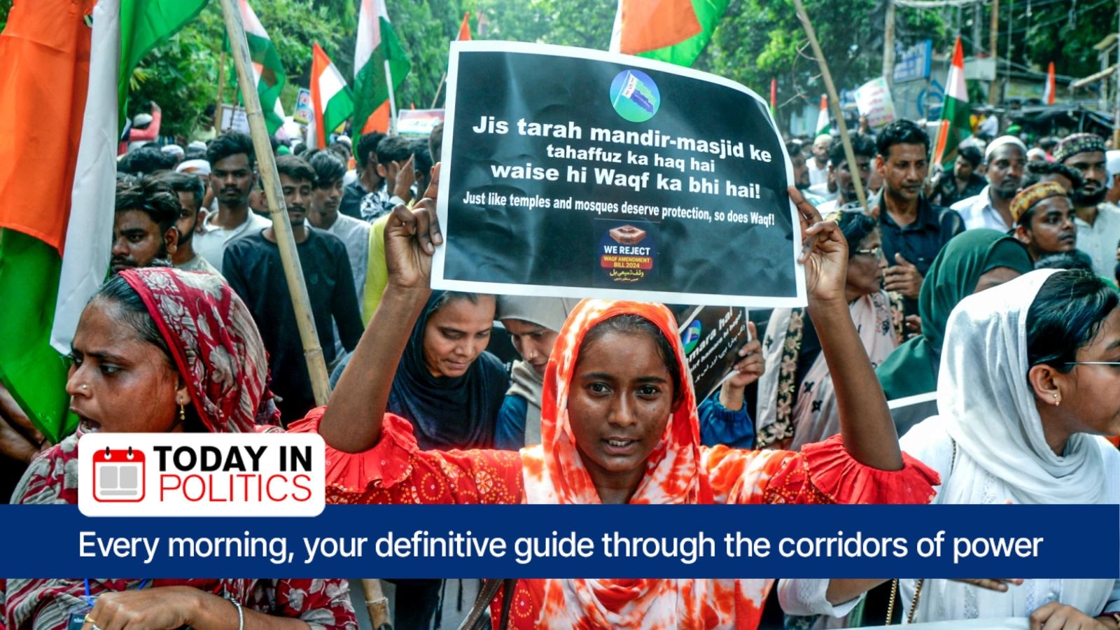 Today in Politics: Waqf hearing resumes; BJP's damage control after MP minister row