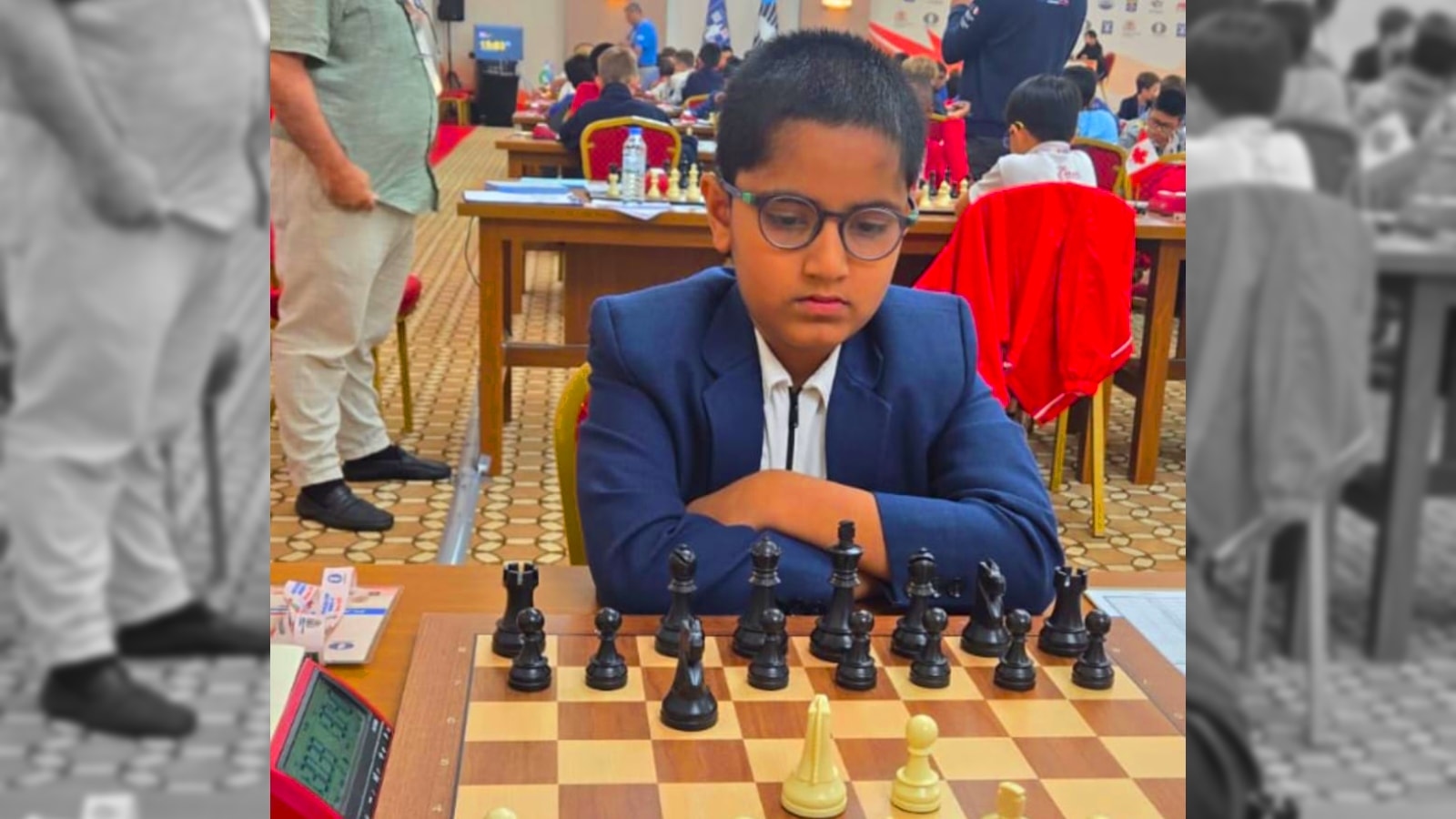 Meet Aarit Kapil, nine-year-old from Delhi's Mayur Vihar, who almost beat Magnus Carlsen in an online blitz game