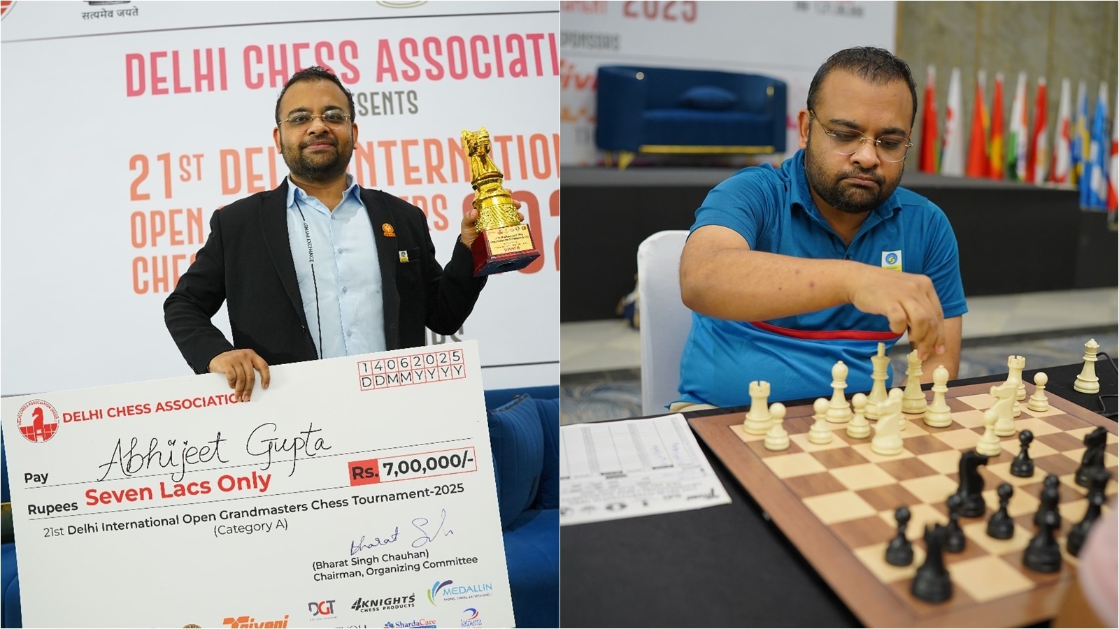 Why Delhi International Open chess champion Abhijeet Gupta opts for title wins over ELO points