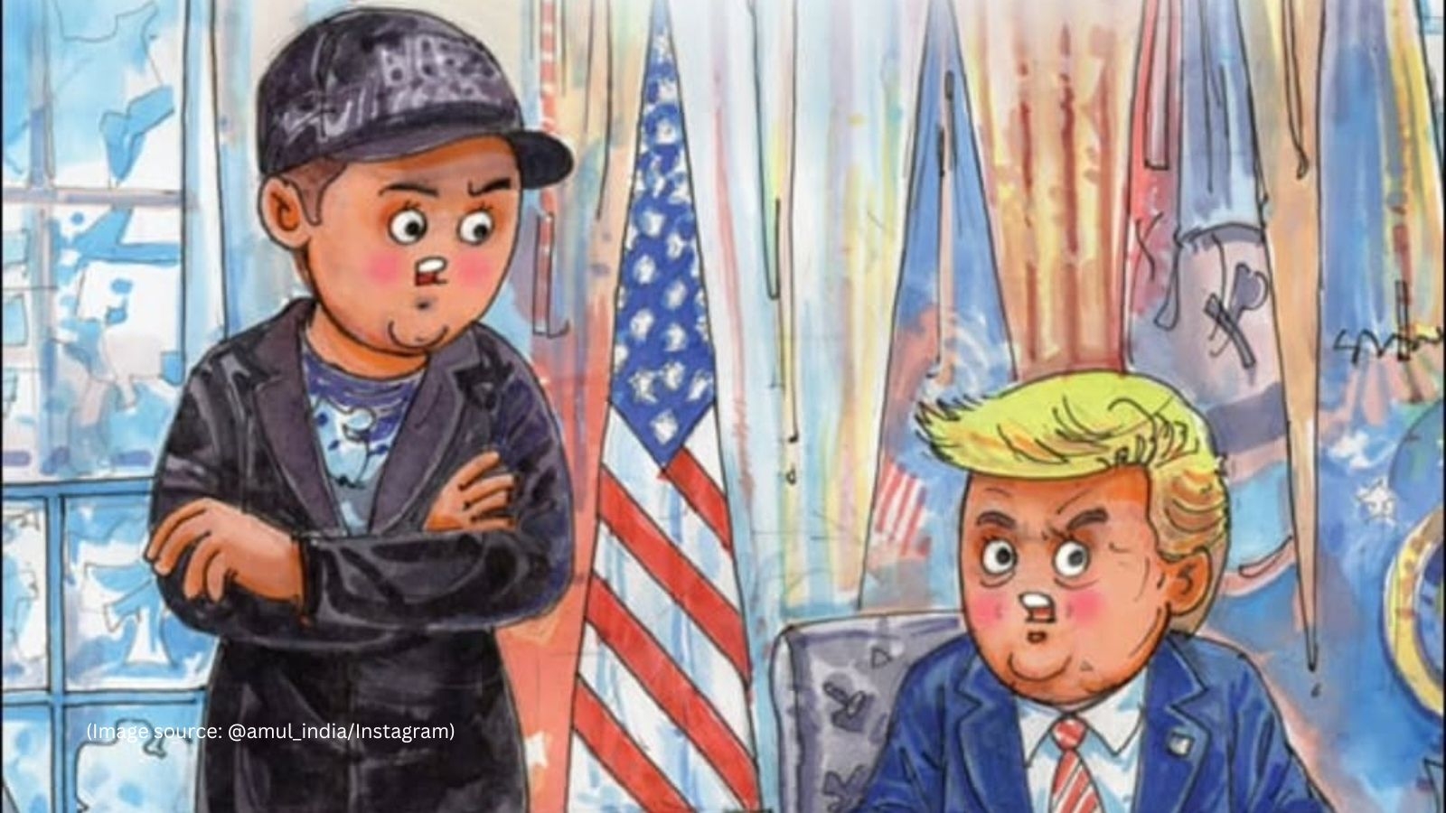 Amul butters up the Donald Trump-Elon Musk online spat with special topical; netizen reacts: ‘Ye company band karake manega'