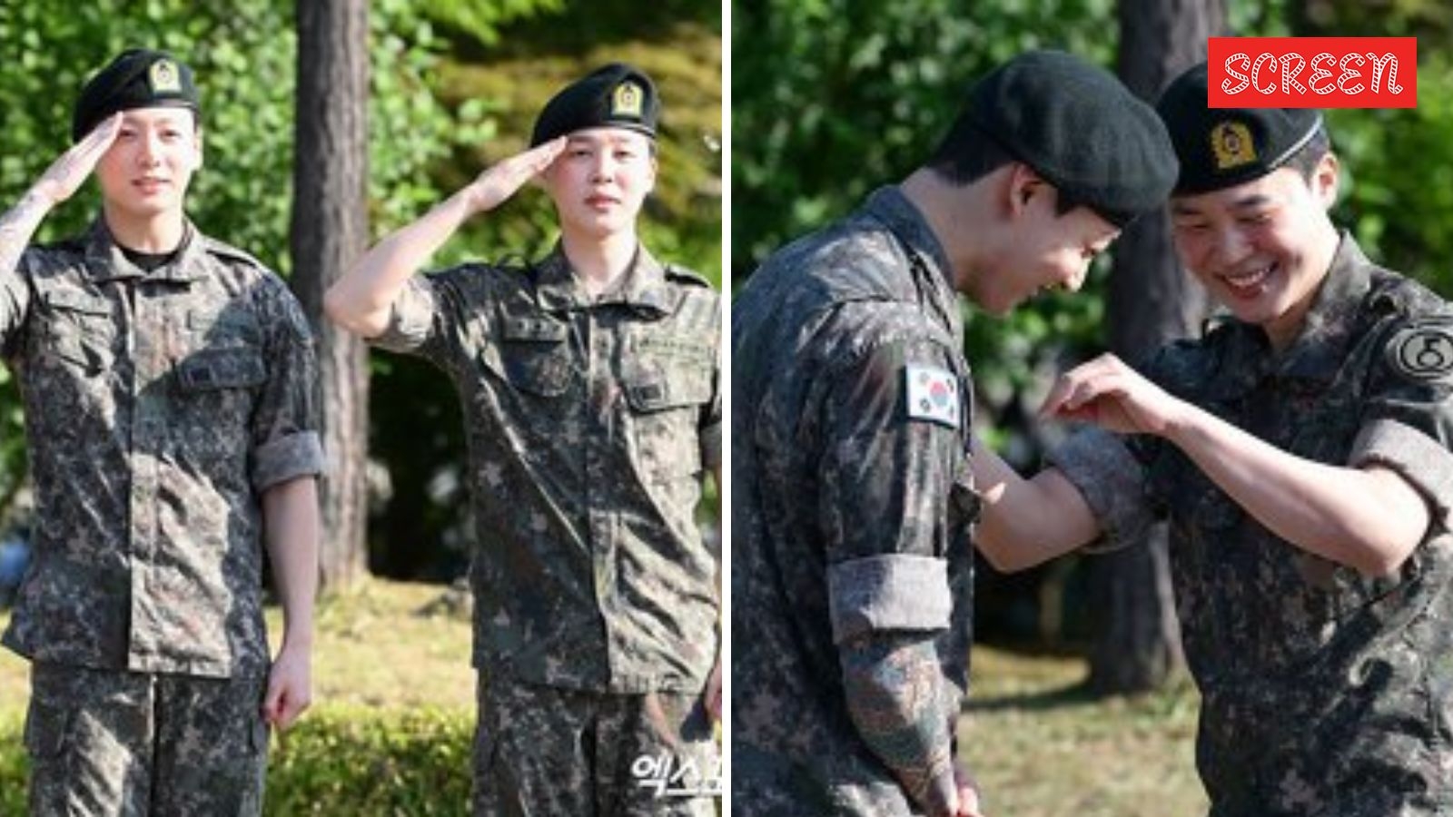 BTS' Jungkook and Jimin discharged from military: Get shy seeing ARMYs, giggle and hide behind bouquets; first photos and videos go viral
