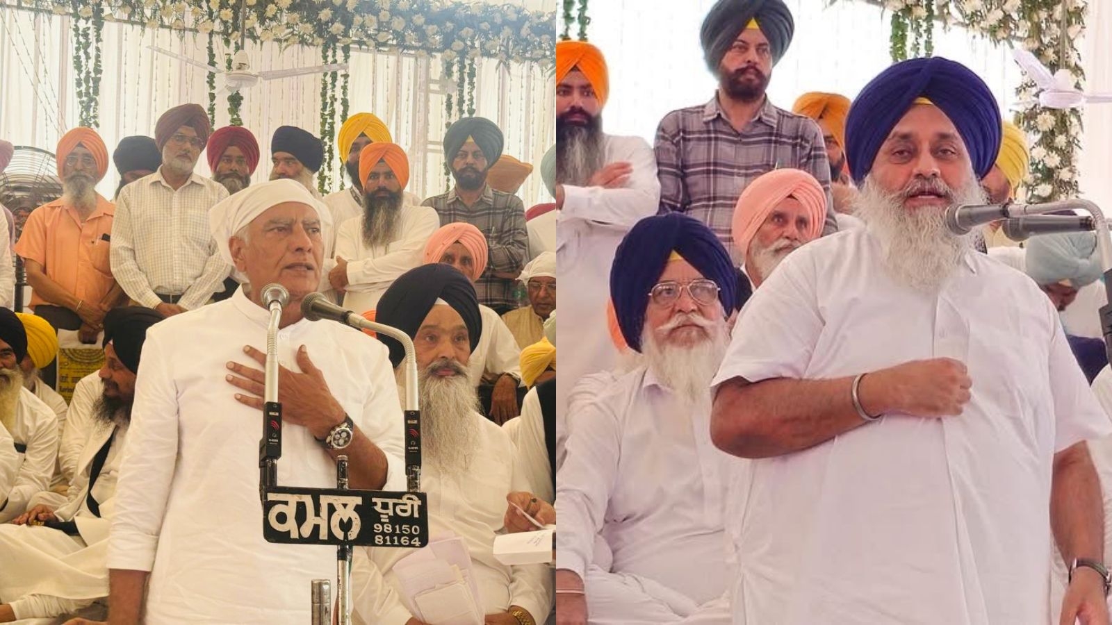 A strong regional party is a necessity not just for panth, but nation: At Sukhdev Dhindsa's prayer meet, Jakhar urges Akali factions to unite