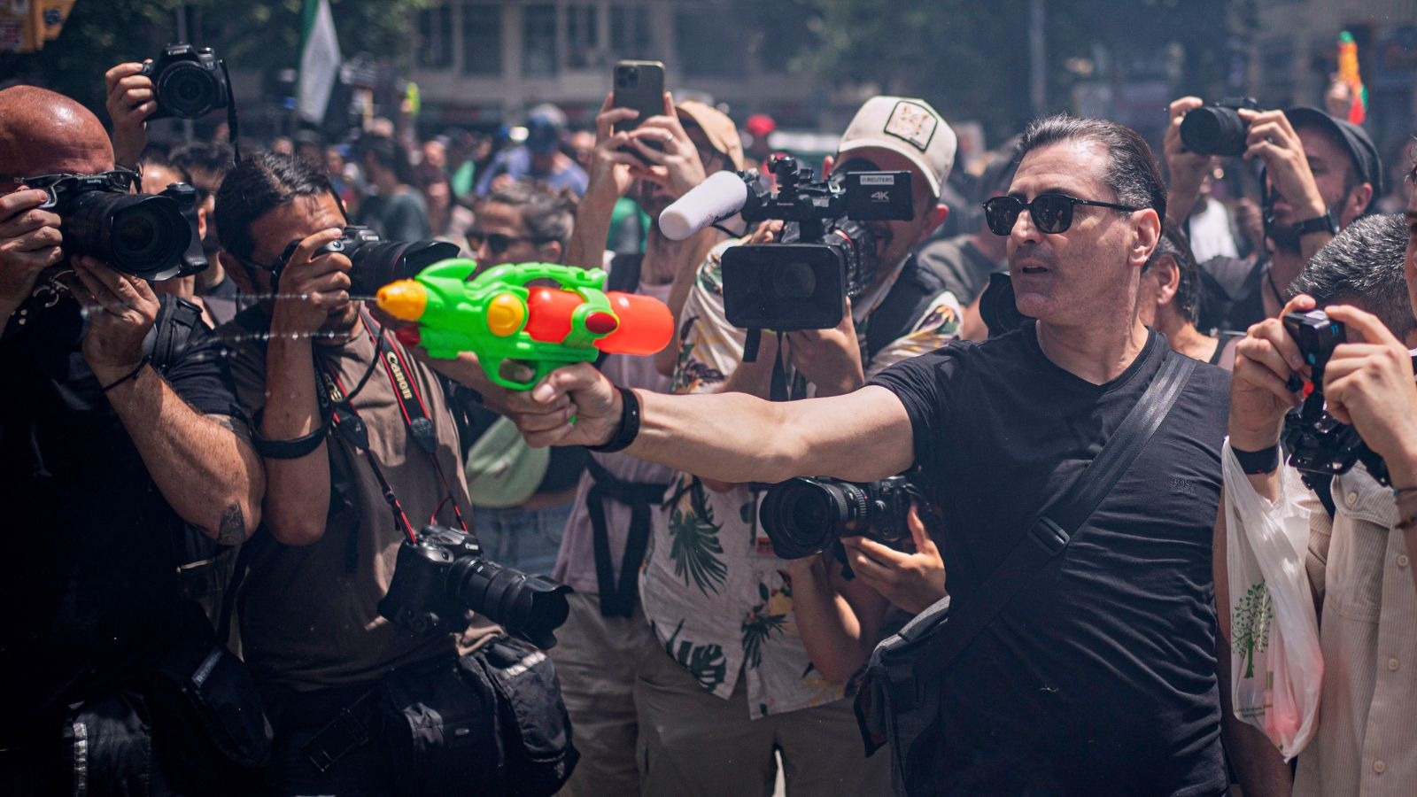 How the humble water gun became the symbol of Barcelona's anti-tourism movement
