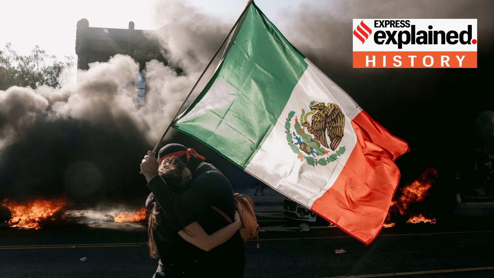 The shared history of California & Mexico, why anti-ICE protestors were waving Mexican flags