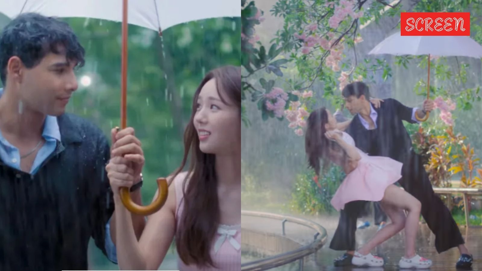 Siddhant Chaturvedi romances When the Phone Rings star Chae So Bin in new video, fans react: ‘K-drama meets Mumbai rains'
