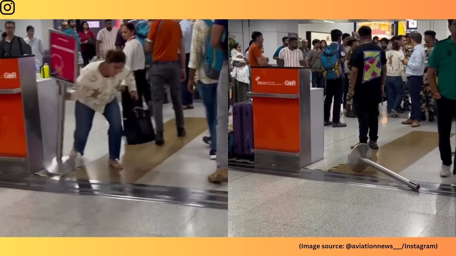 Upset over baggage delay, passenger loses cool at Delhi Airport, video of violent outburst sparks outrage: 'Should be banned'