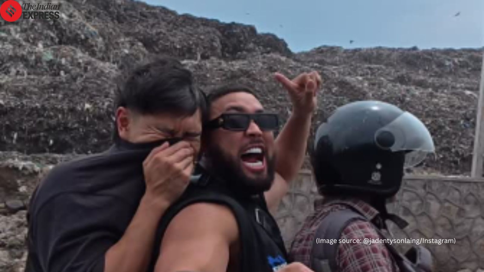 Australian travel vlogger nearly vomits at Delhi's ‘garbage mountain'; reaction goes viral: ‘The smell is a straight uppercut'