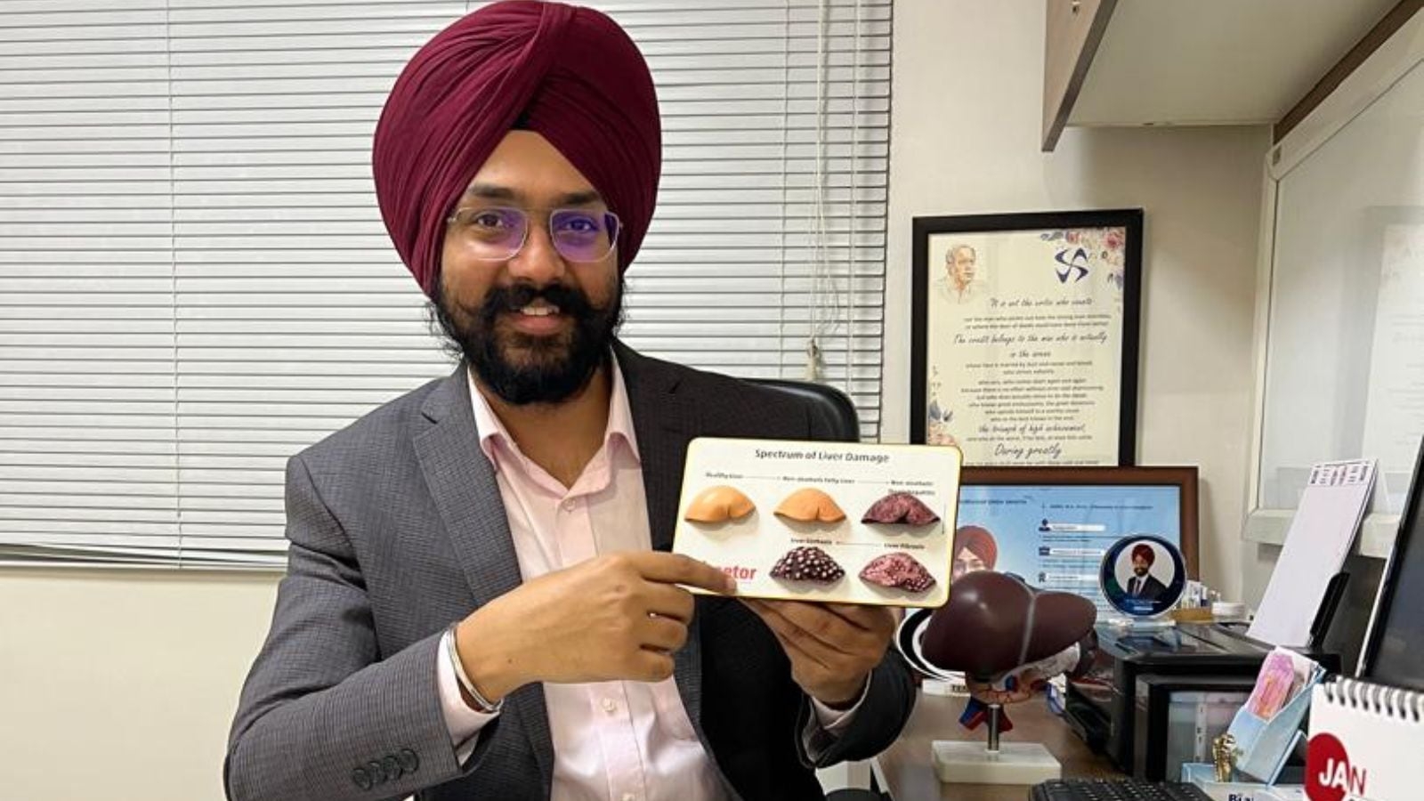 Punjab's first liver transplant surgeon pushes for early detection and organ donation