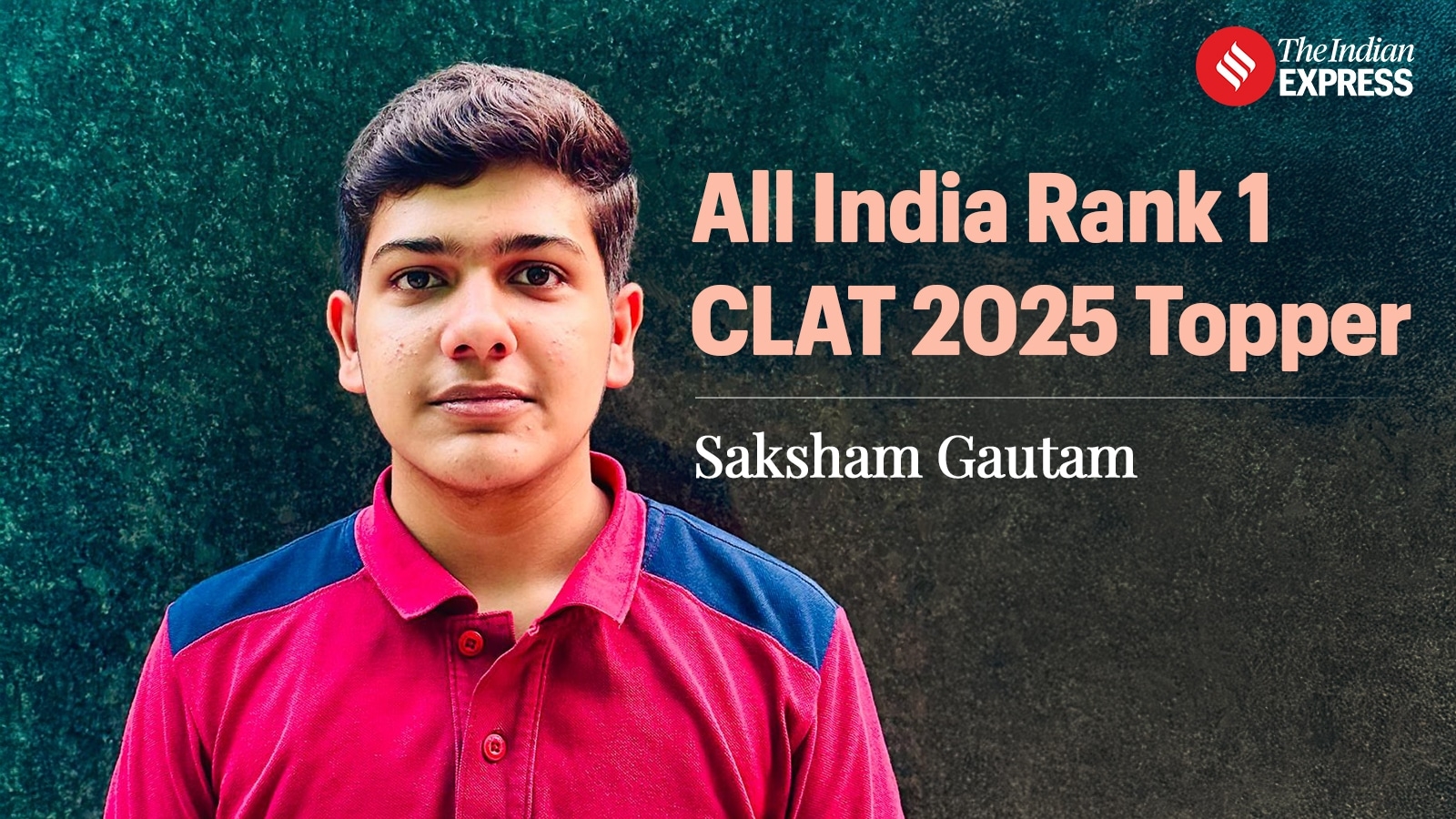 CLAT 2025 Topper: Meet Saksham Gautam; a humanities student with a love for Math