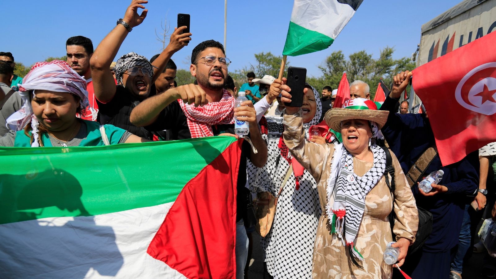 Activists stopped in Libya and Egypt ahead of planned march on Gaza