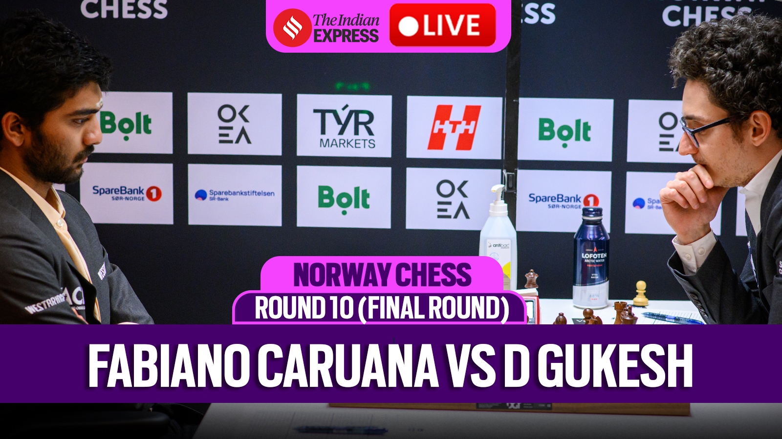 Norway Chess 2025 LIVE Updates: Gukesh plays Italian opening against Caruana