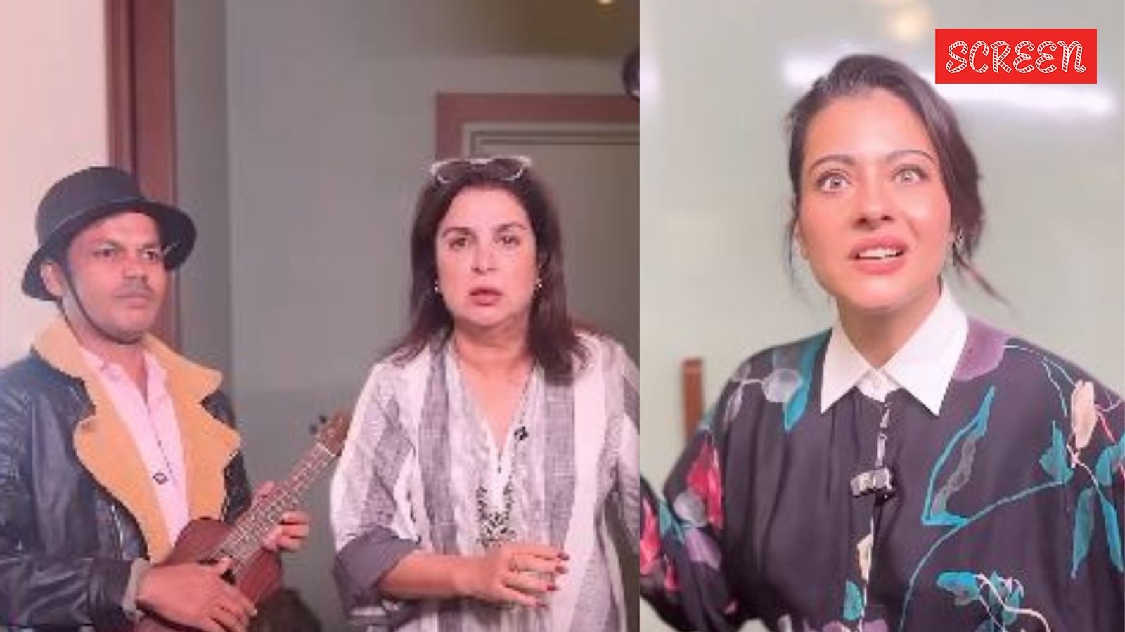 Kajol arrives at Farah Khan's house with a PR, bodyguard, manager and makeup artiste; Dilip gets disappointed: ‘Ma'am ne humko taang dediya'