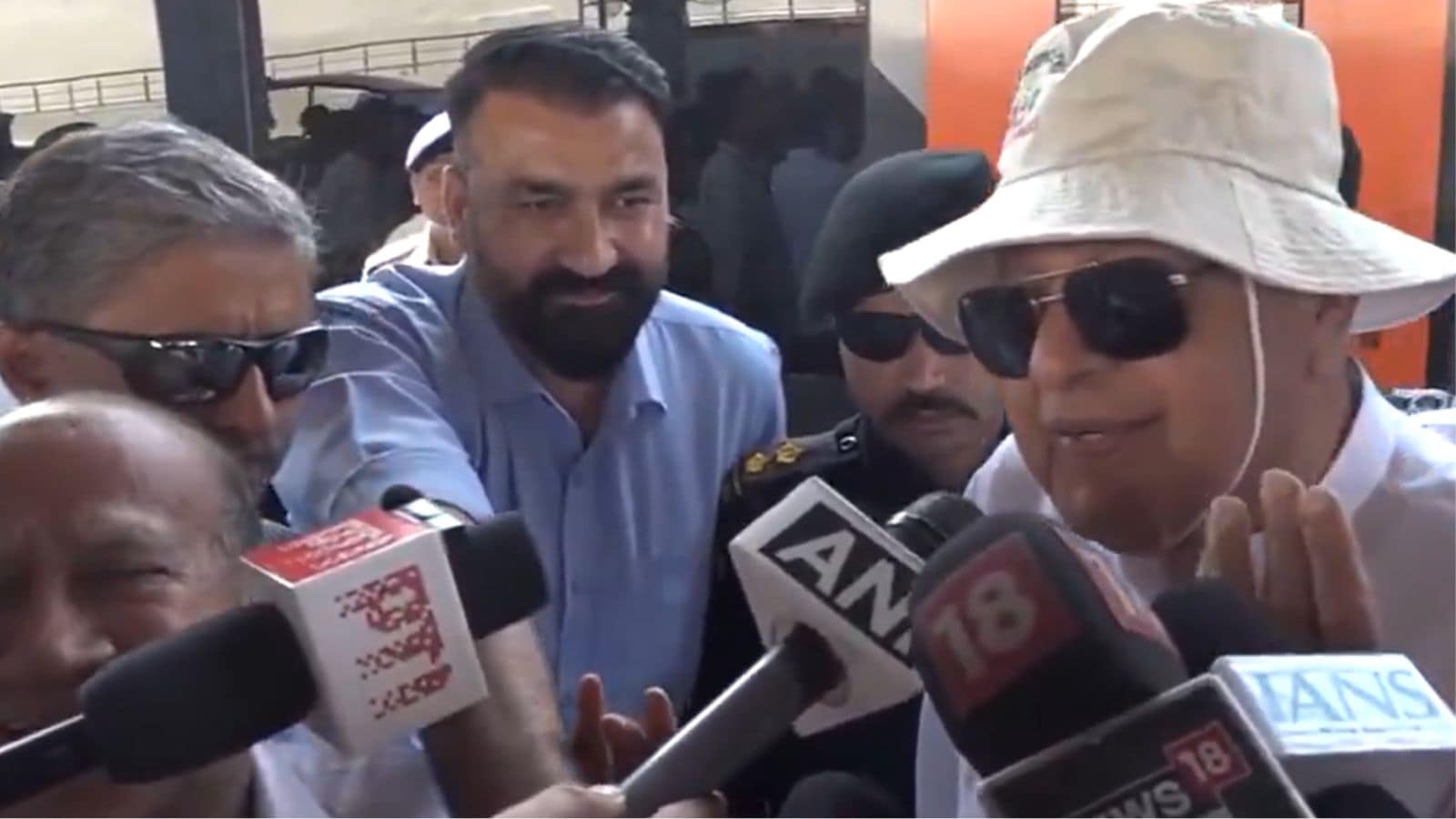 Teary Farooq Abdullah takes emotional train journey on Srinagar-Katra Vande Bharat: ‘Waited many years for this dream'