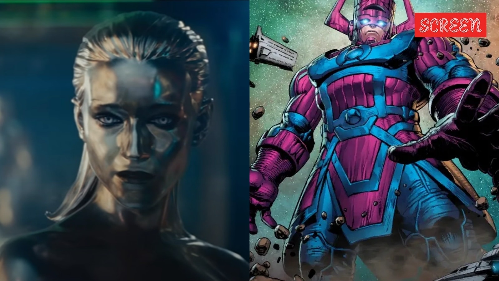 Who is ‘world eater' Galactus and the female silver surfer Shalla Bal who feature in the trailer of The Fantastic Four First Steps