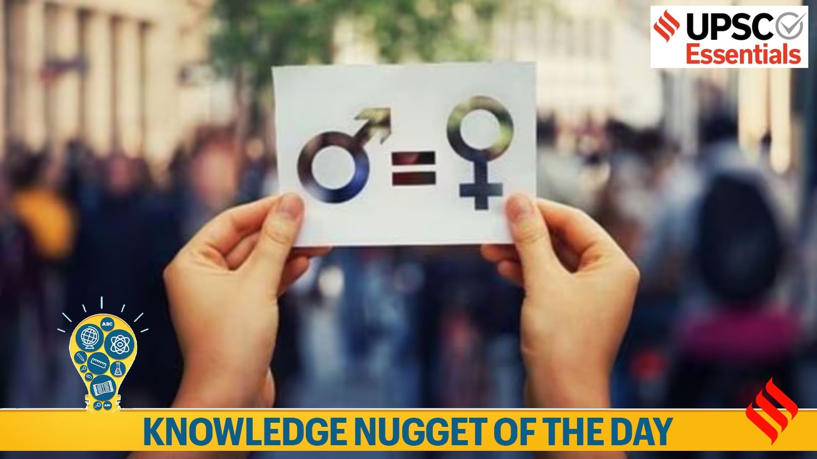 Knowledge Nugget: Why Global Gender Gap Report 2025 is important for your UPSC exam