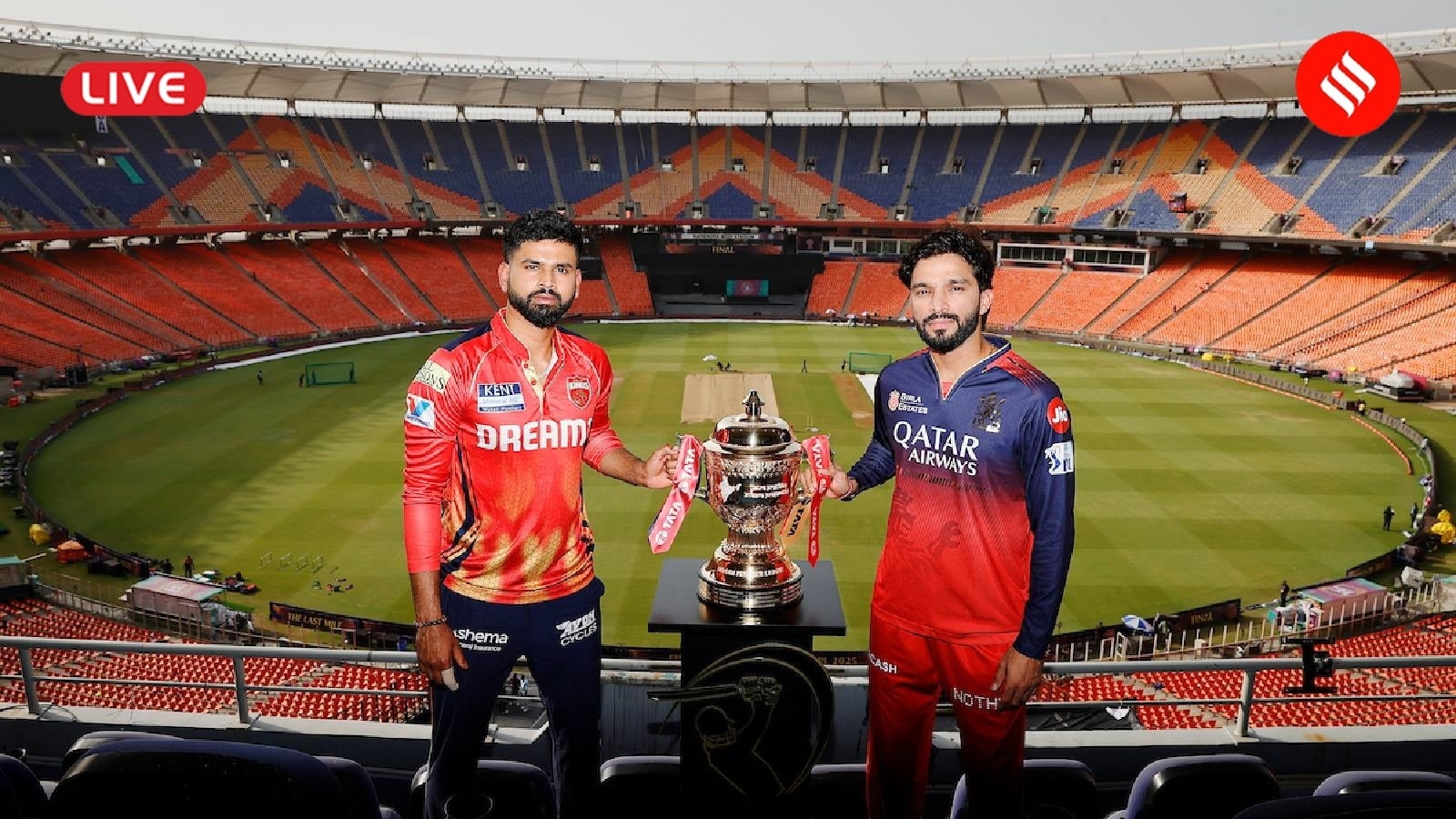 IPL 2025 Final RCB vs PBKS Weather, Playing 11 Live Updates: Royal Challengers Bengaluru, Punjab Kings gun for maiden title in Ahmedabad