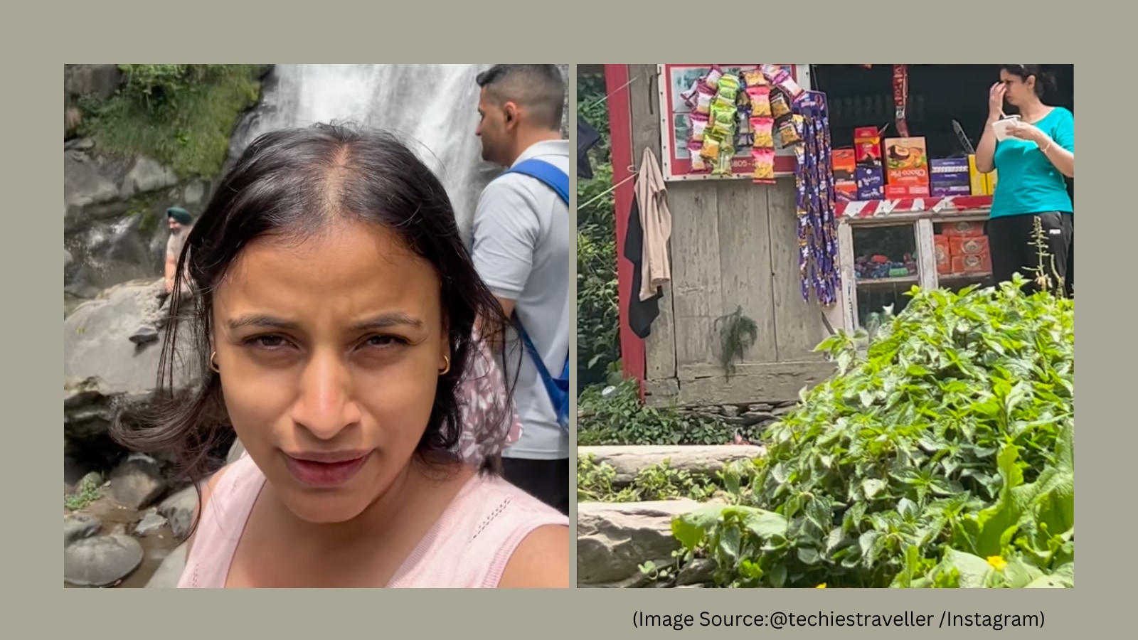 ‘Why can't they teach civic sense': Viral video exposes littering at Himachal's Lapas waterfall