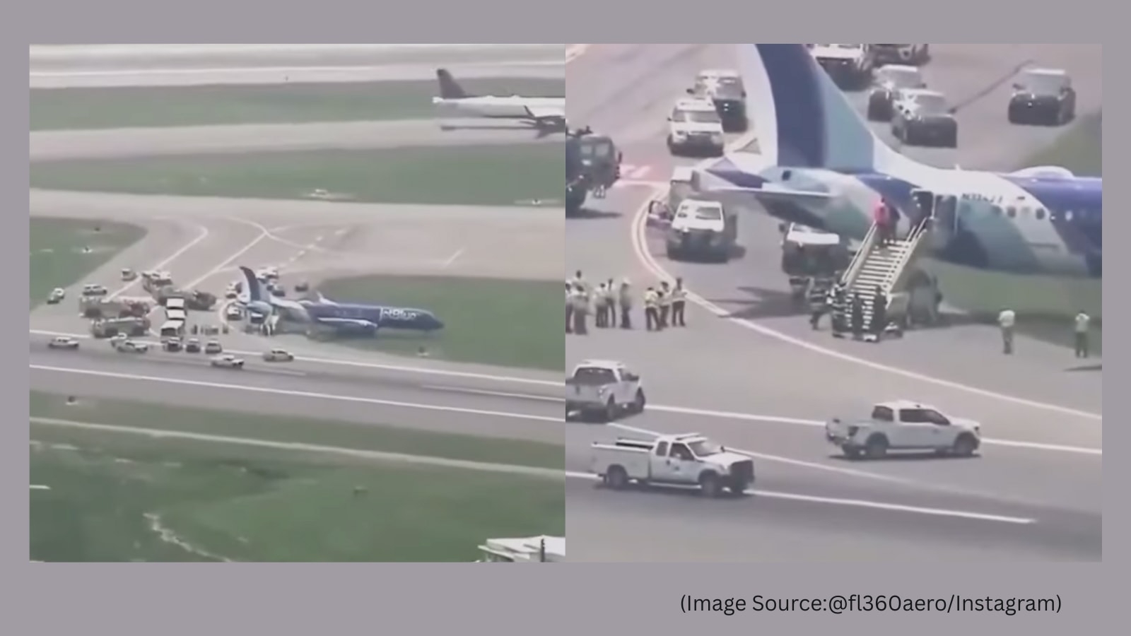 JetBlue flight skids off runway in Boston; No injuries reported
