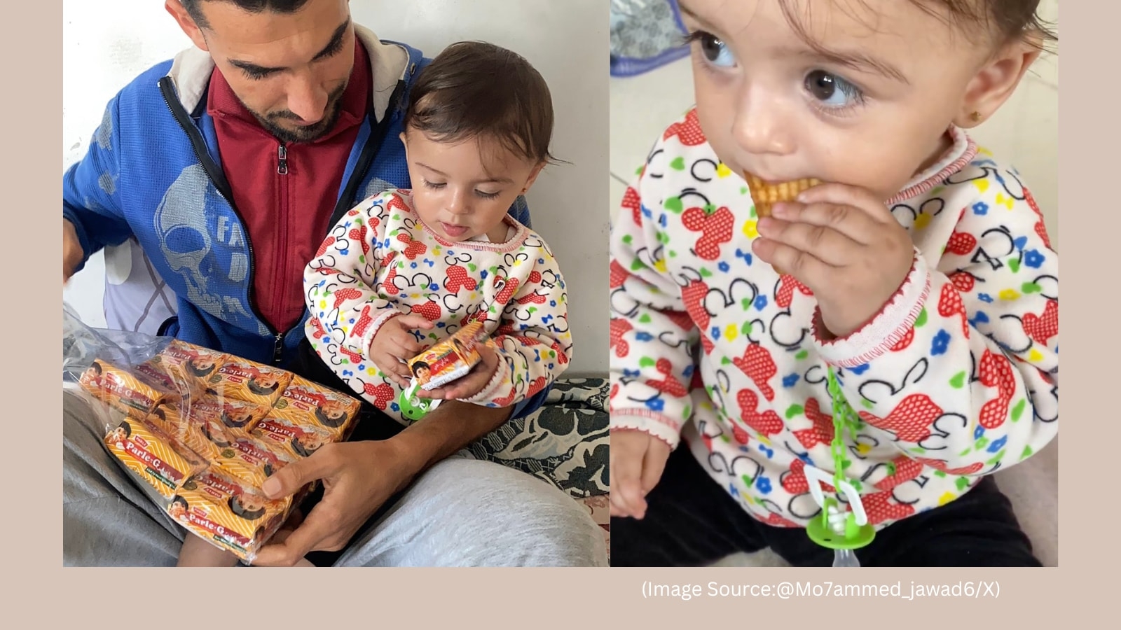 ‘Even at Rs 2,347, I couldn't say no': Gaza father buys Parle-G in war zone for daughter, shares heartbreaking viral post