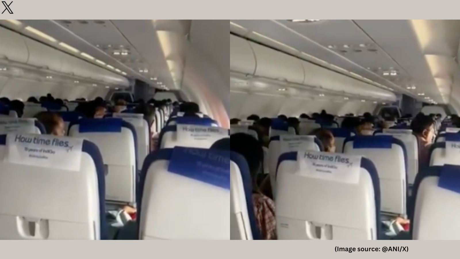 Watch: IndiGo plane faces intense turbulence during Delhi dust storm, passenger records chilling moments