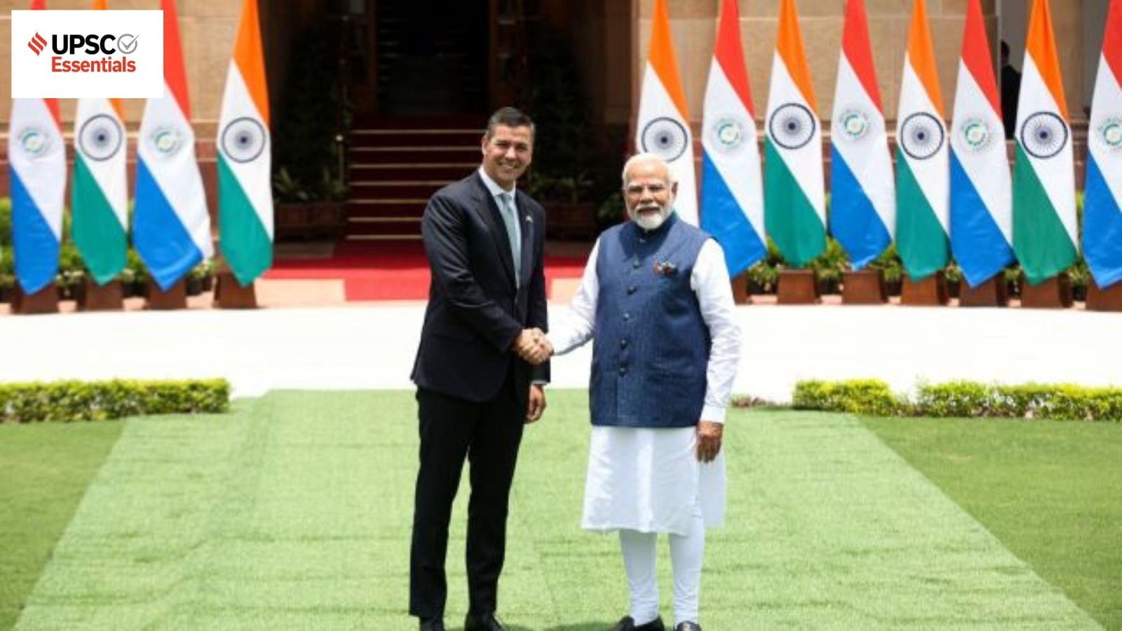 Mains answer practice — GS 2: Questions on India-Paraguay relations and the role of Lok Sabha Speaker (Week 105)