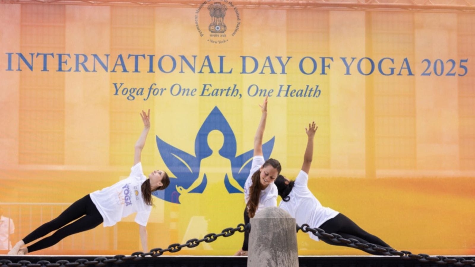How the world celebrated International Yoga Day 2025: From UN to Times Square
