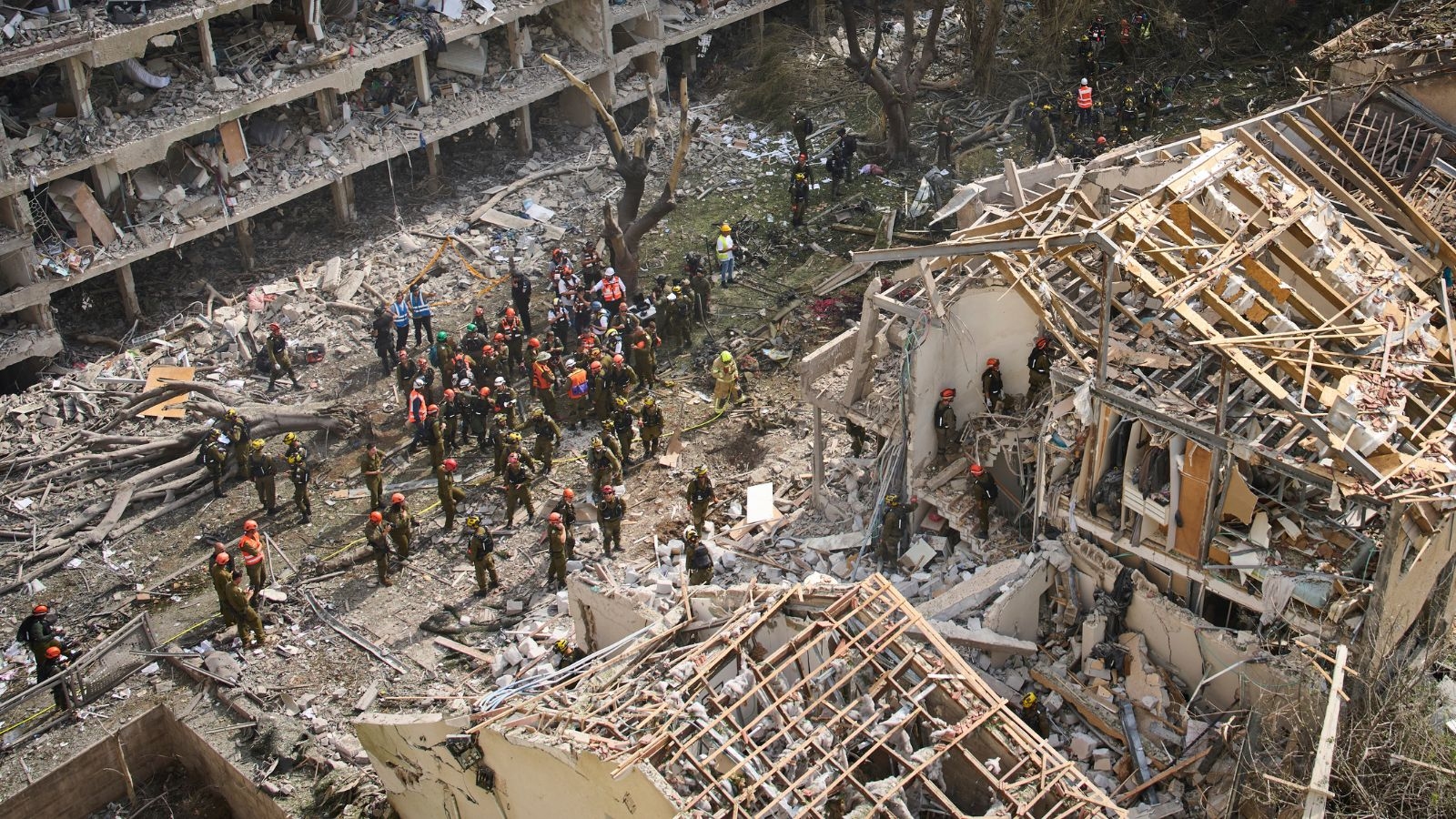 Iranian missile fired after US strikes causes heavy damage but few injuries in Tel Aviv