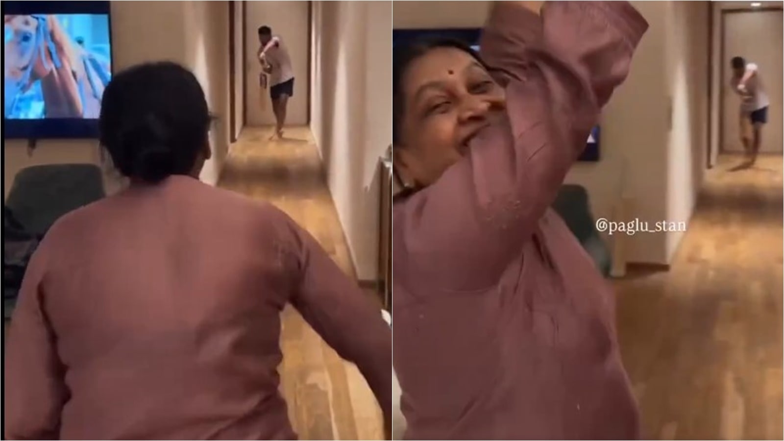 WATCH: Shreyas Iyer gets ‘clean bowled' by his mother while playing cricket in living room