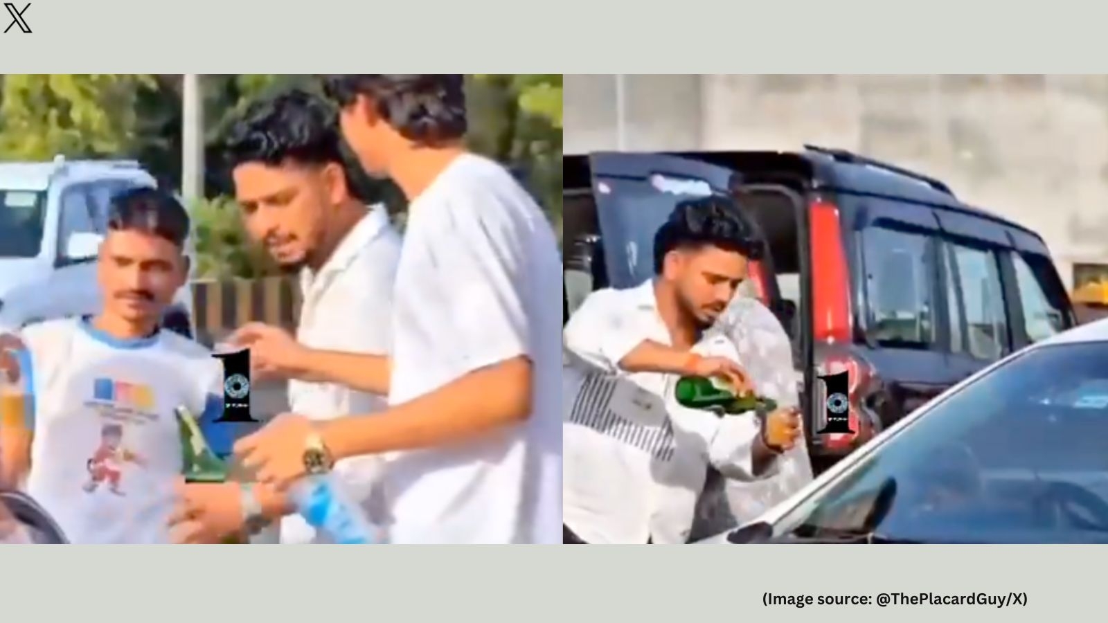 Rajasthan influencers hand out beer to commuters, viral video sparks backlash