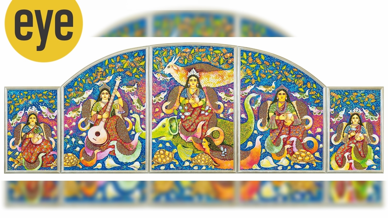 Artist Jayasri Burman on how her love for the the Ganga flows through her canvas