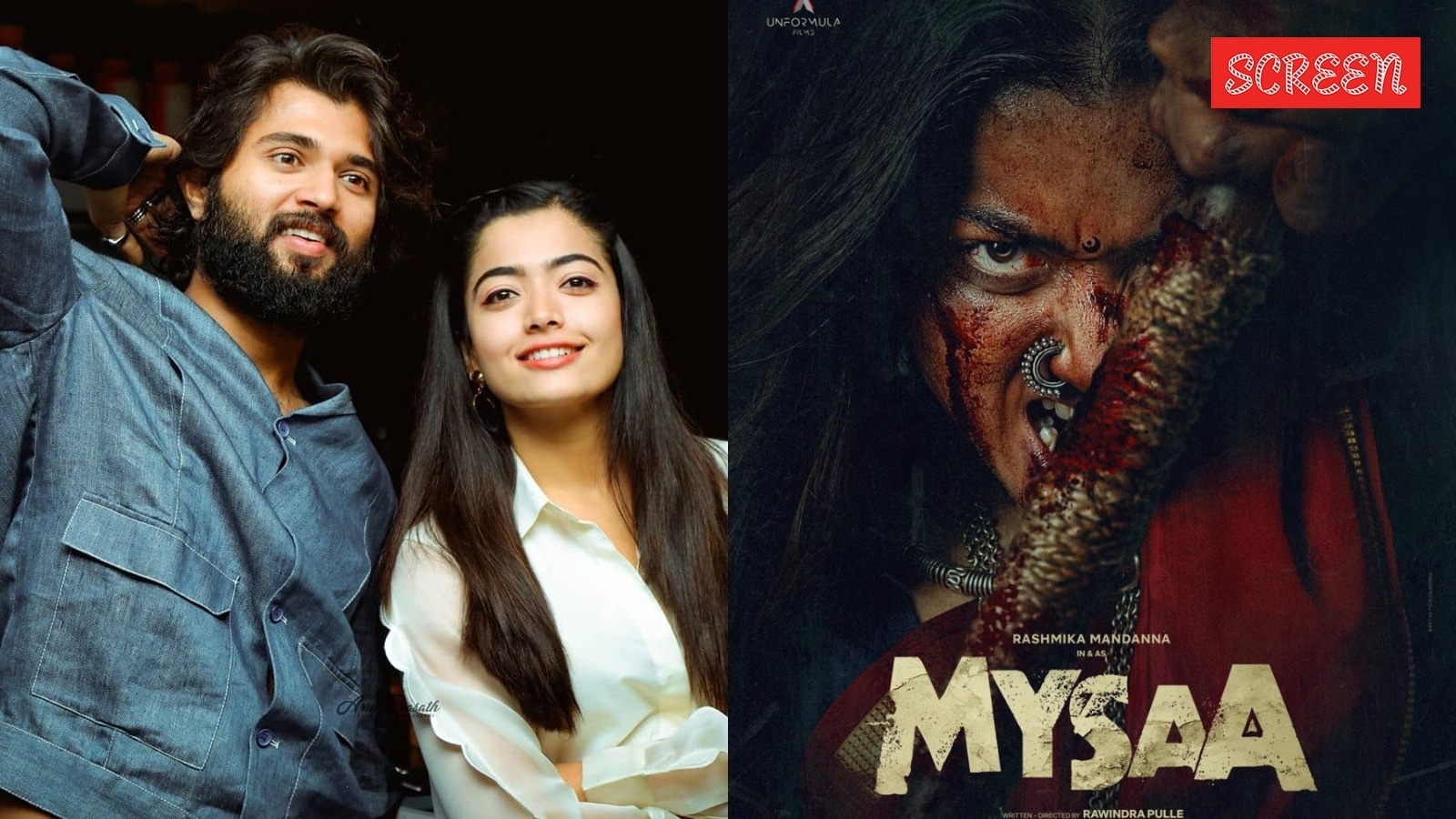 Vijay Deverakonda is in awe of rumoured girlfriend Rashmika Mandanna-starrer Mysaa's poster, Animal actor reacts: ‘Vijjuu! I promise to make you…'