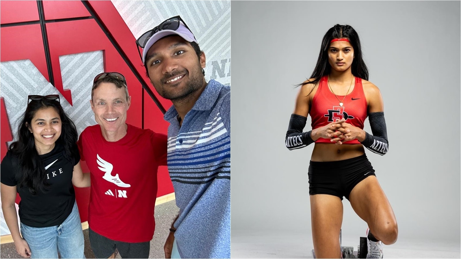 Athlete-couple Siddhi Hiray and Tejaswin Shankar chart a course for India's NCAA aspirants