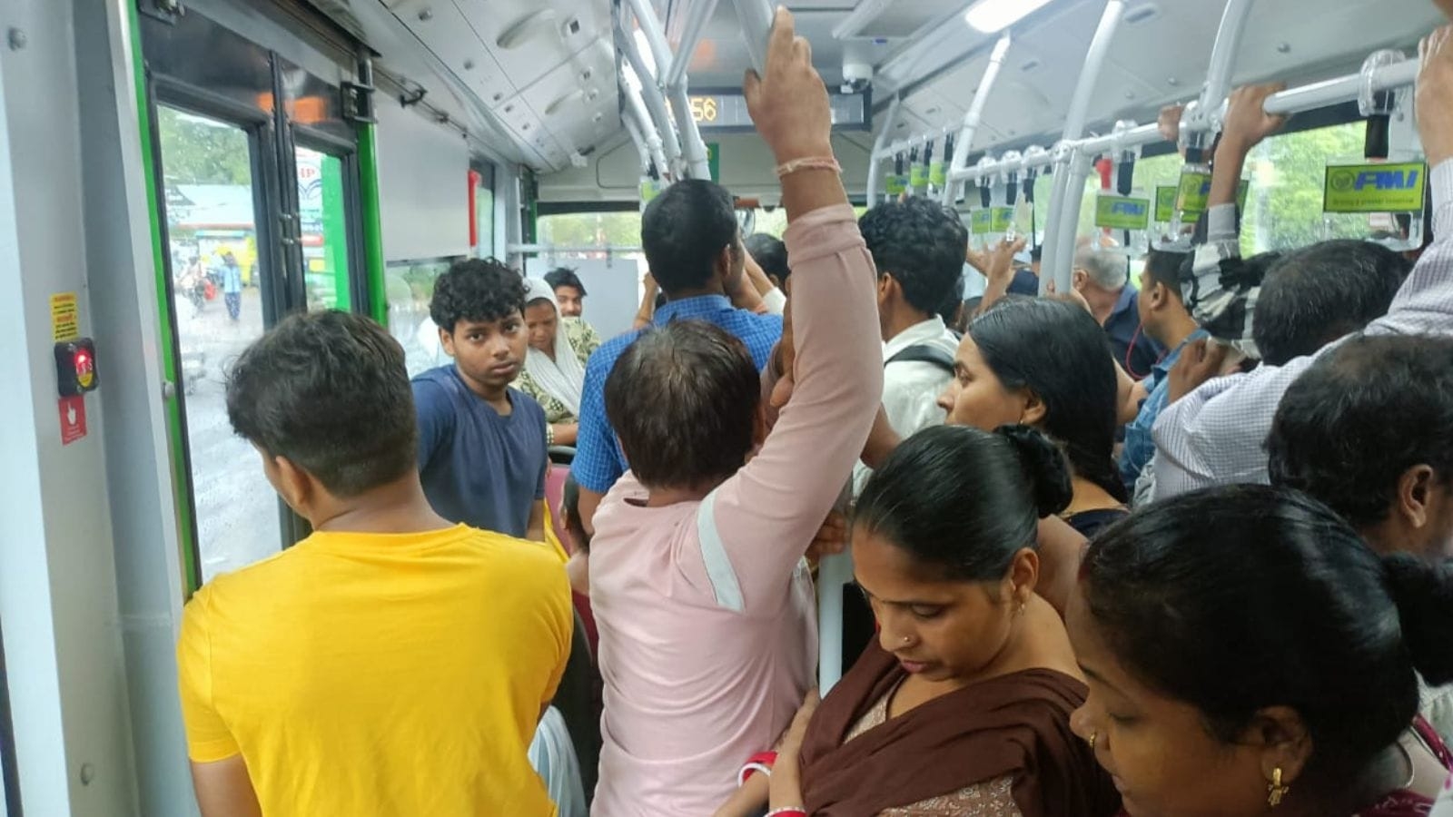 Now on Delhi's roads, buses that will drop and pick you up right near your home