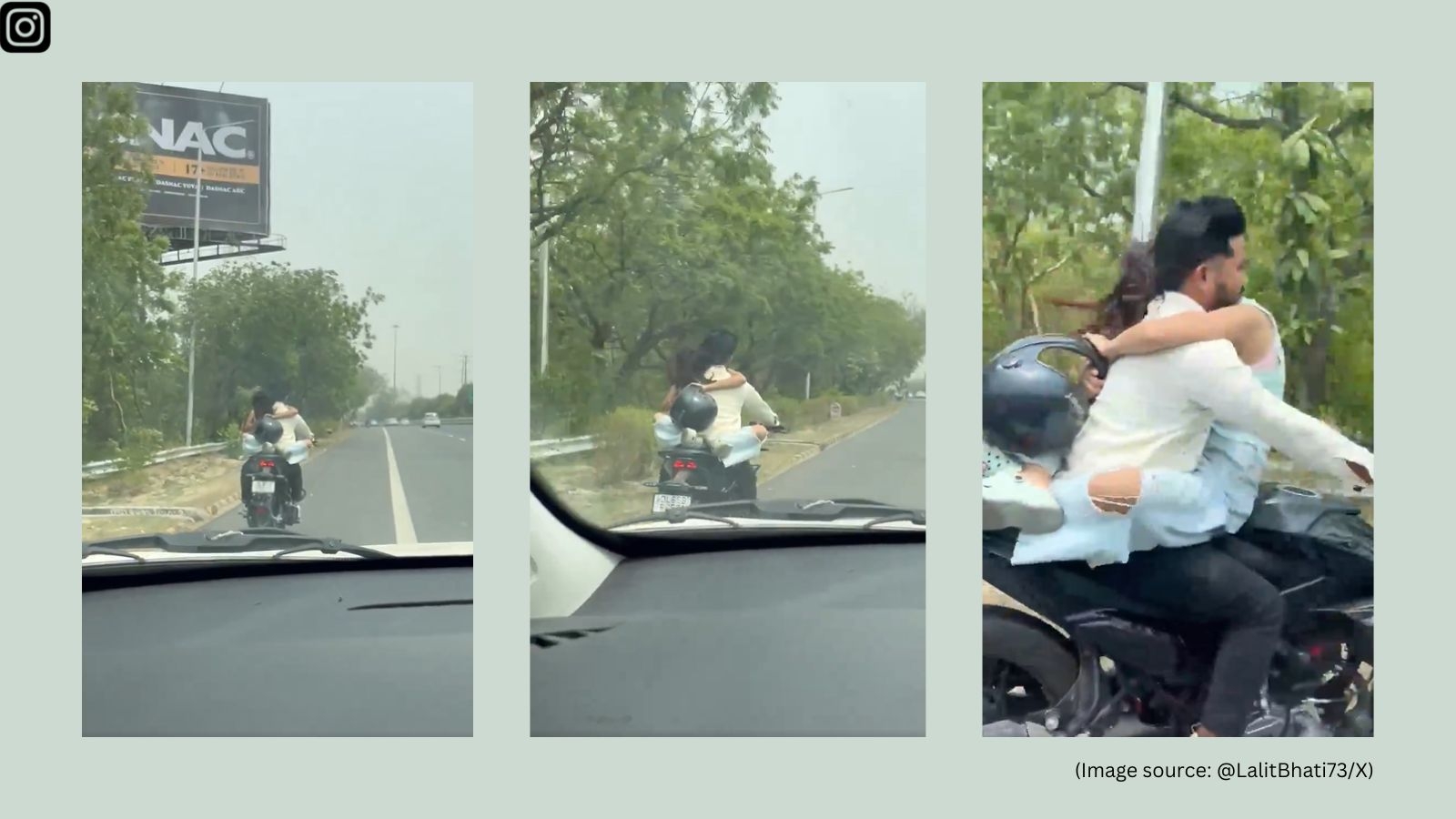 Couple fined Rs 53,000 in Noida after ‘objectionable' bike ride video goes viral; netizens call them ‘Besharam'