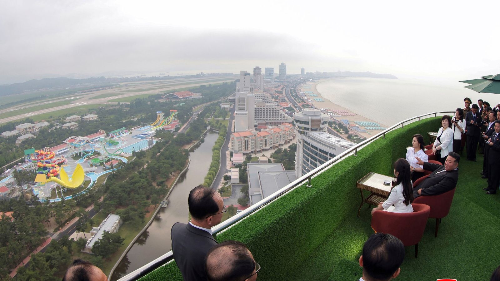 Kim Jong-un unveils missile site turned beach resort in North Korea, tourists may be next