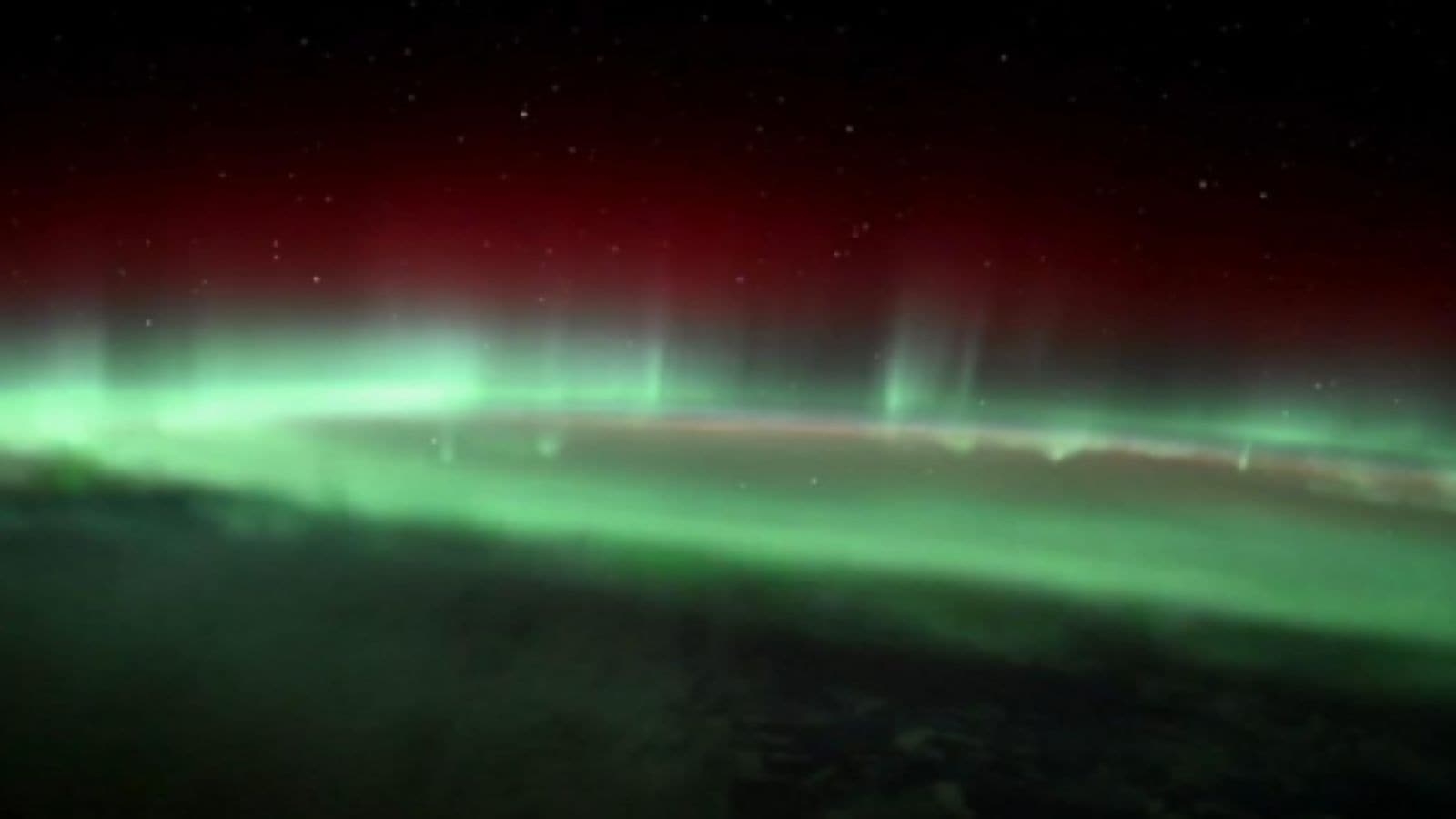 WATCH: NASA astronaut's view of northern lights from space
