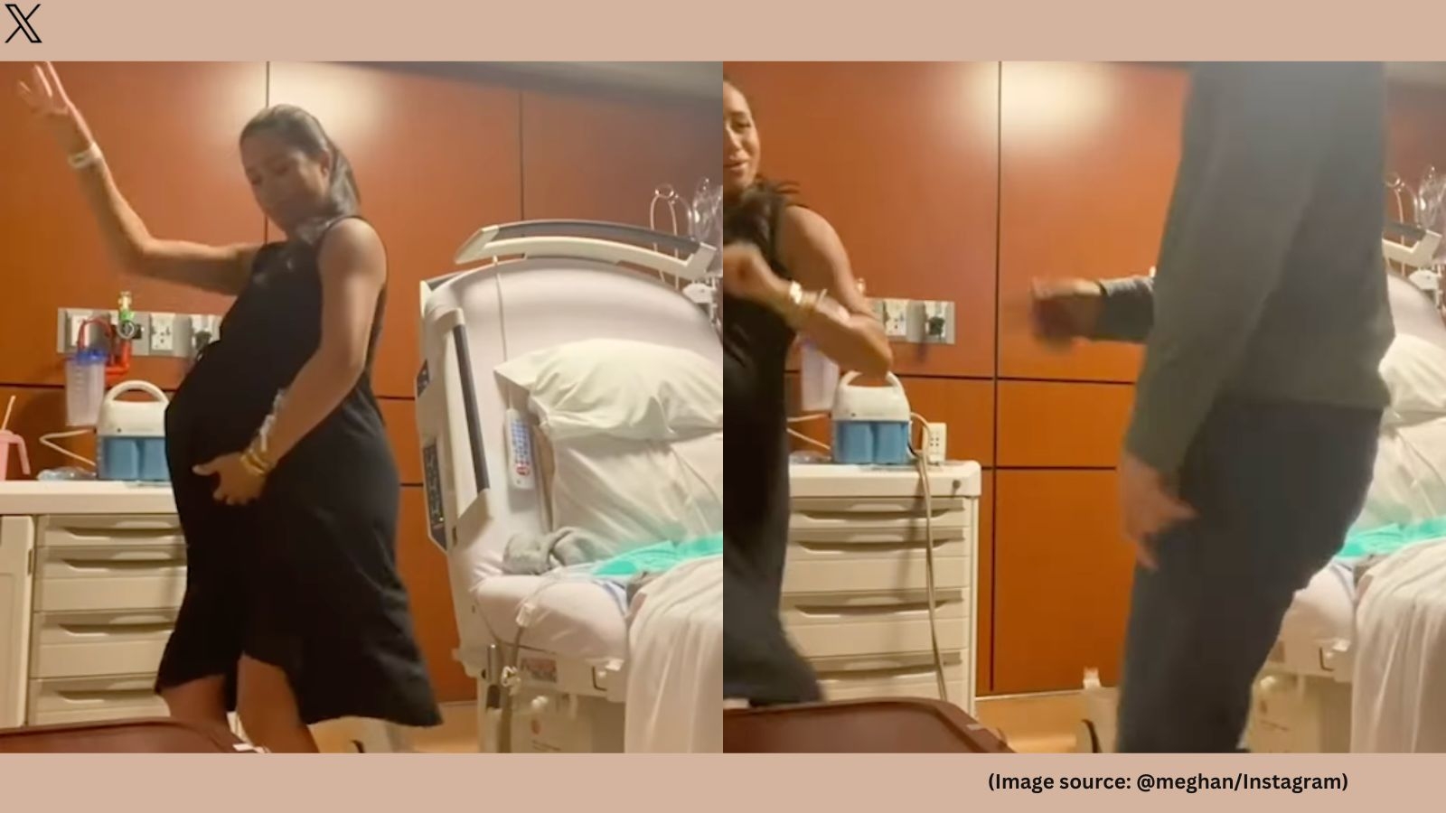 Pregnant Meghan Markle dances with Prince Harry in delivery room video, netizens react: ‘They're cute'