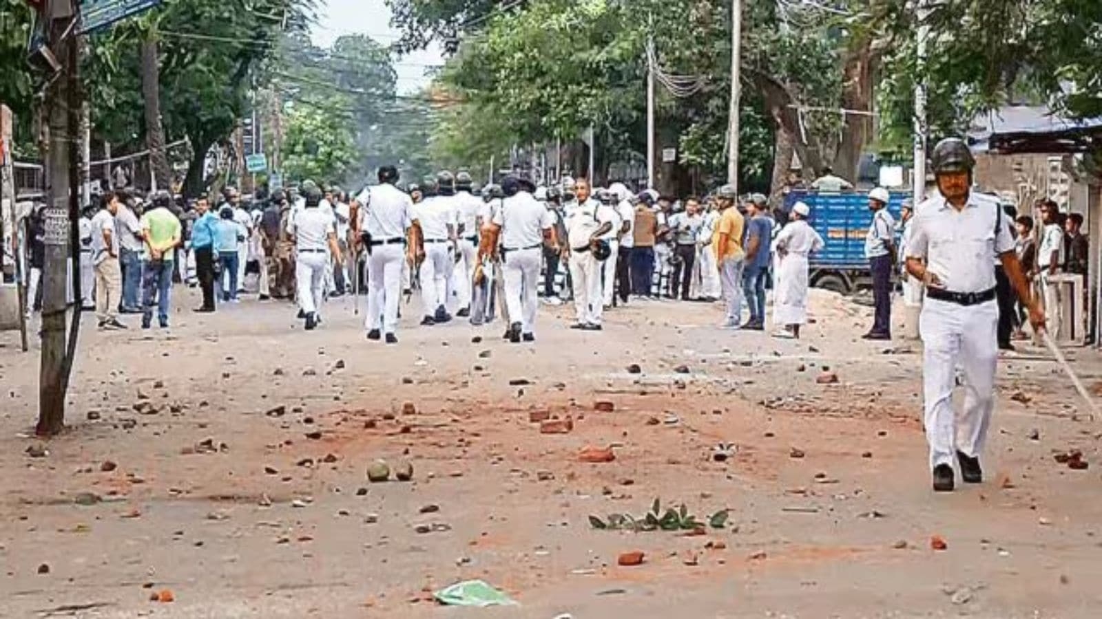 Bengal: 2 days after clash, uneasy calm as Rabindranagar returns to normalcy