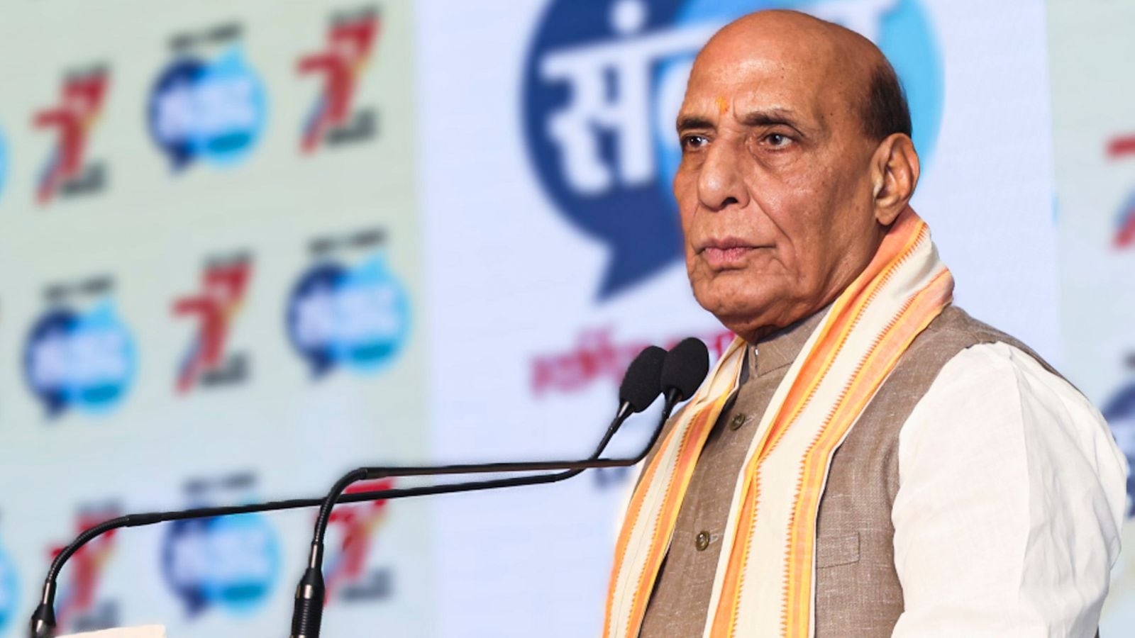 Pakistan should seek India's help if it can't deal with terror on its soil: Rajnath Singh in Dehradun