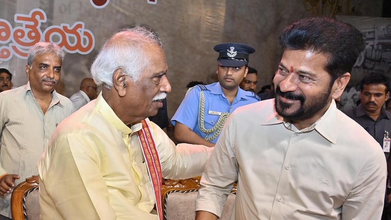 Congress's Revanth Reddy has praise for this old RSS hand: Who is ‘Ajatshatru' Bandaru Dattatreya