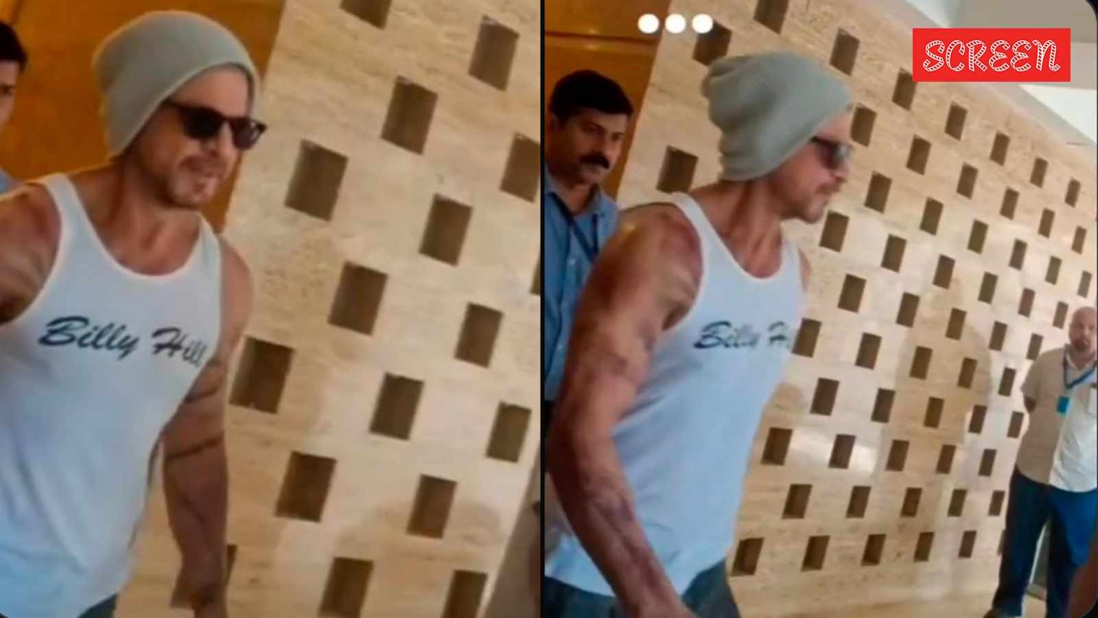 Shah Rukh Khan's new chiselled look with biceps and tattoos sends fans into a frenzy as King announcement nears: ‘History is in the making'