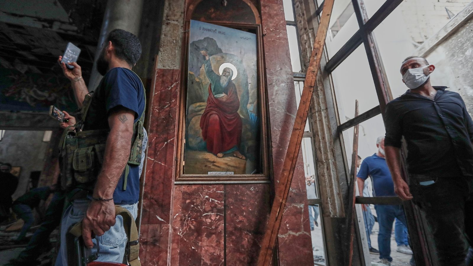 Suicide bombing at Damascus church kills at least 15