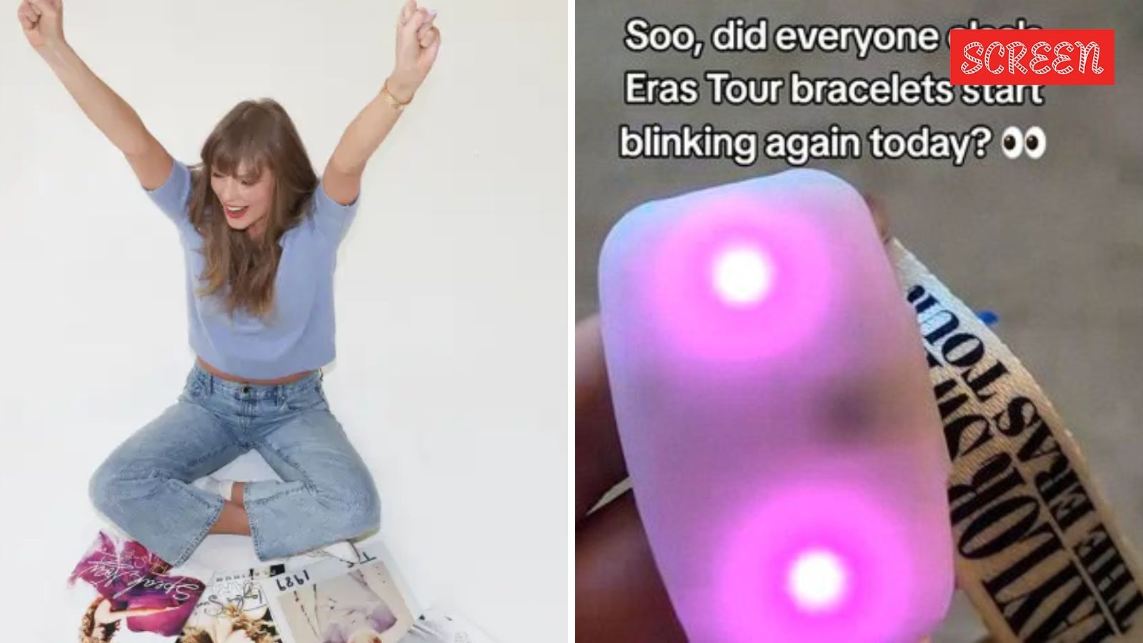 Taylor Swift's bracelets are mysteriously blinking again after masters purchase: Truth behind the viral claim