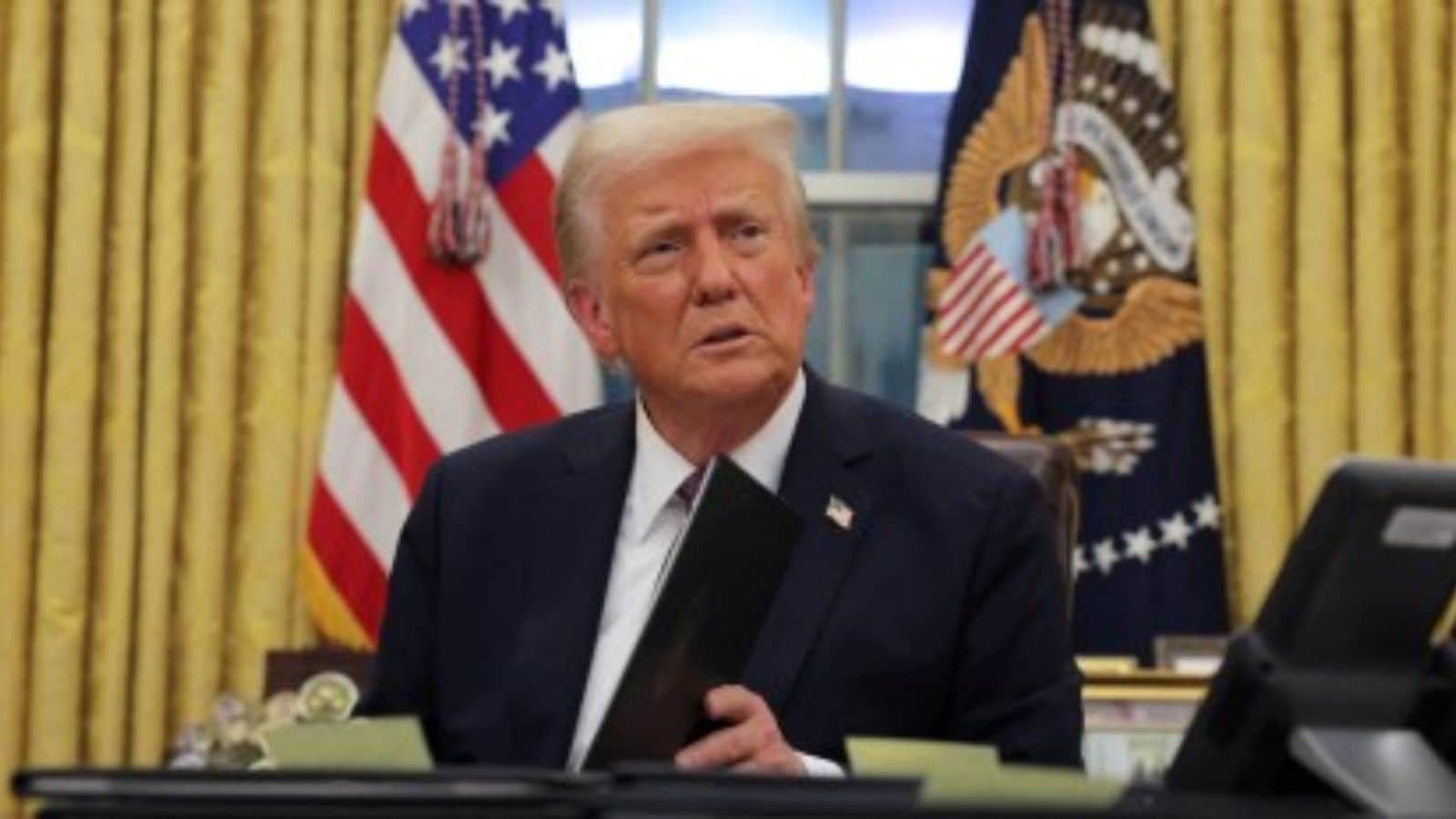 Trump signs orders to bolster US drone defenses, boost supersonic flight