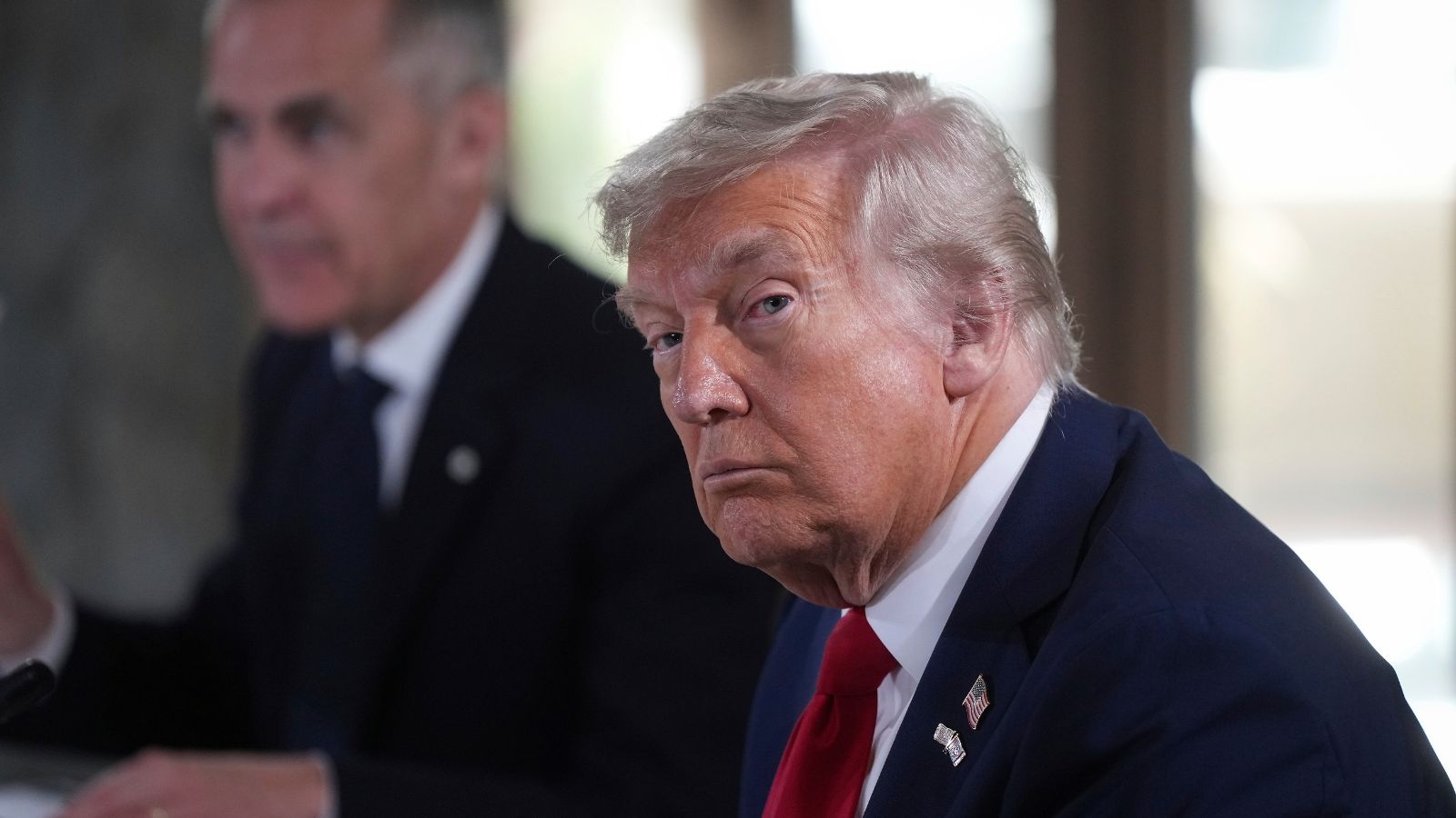 G7 leaders struggle for unity as Trump says removing Russia from group was a mistake