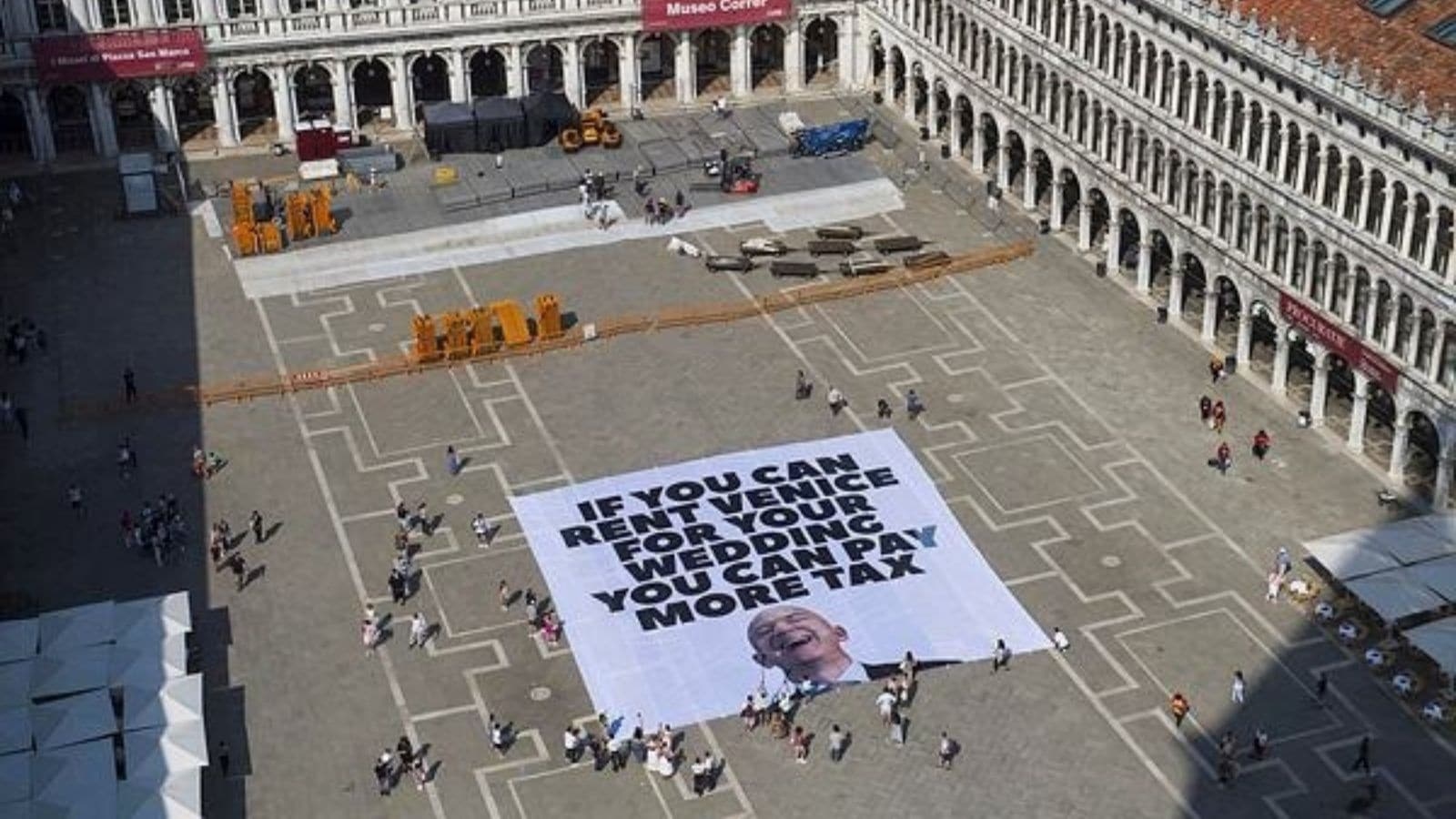 ‘If you can rent Venice, you can pay more taxes': Jeff Bezos shifts wedding venue after protests