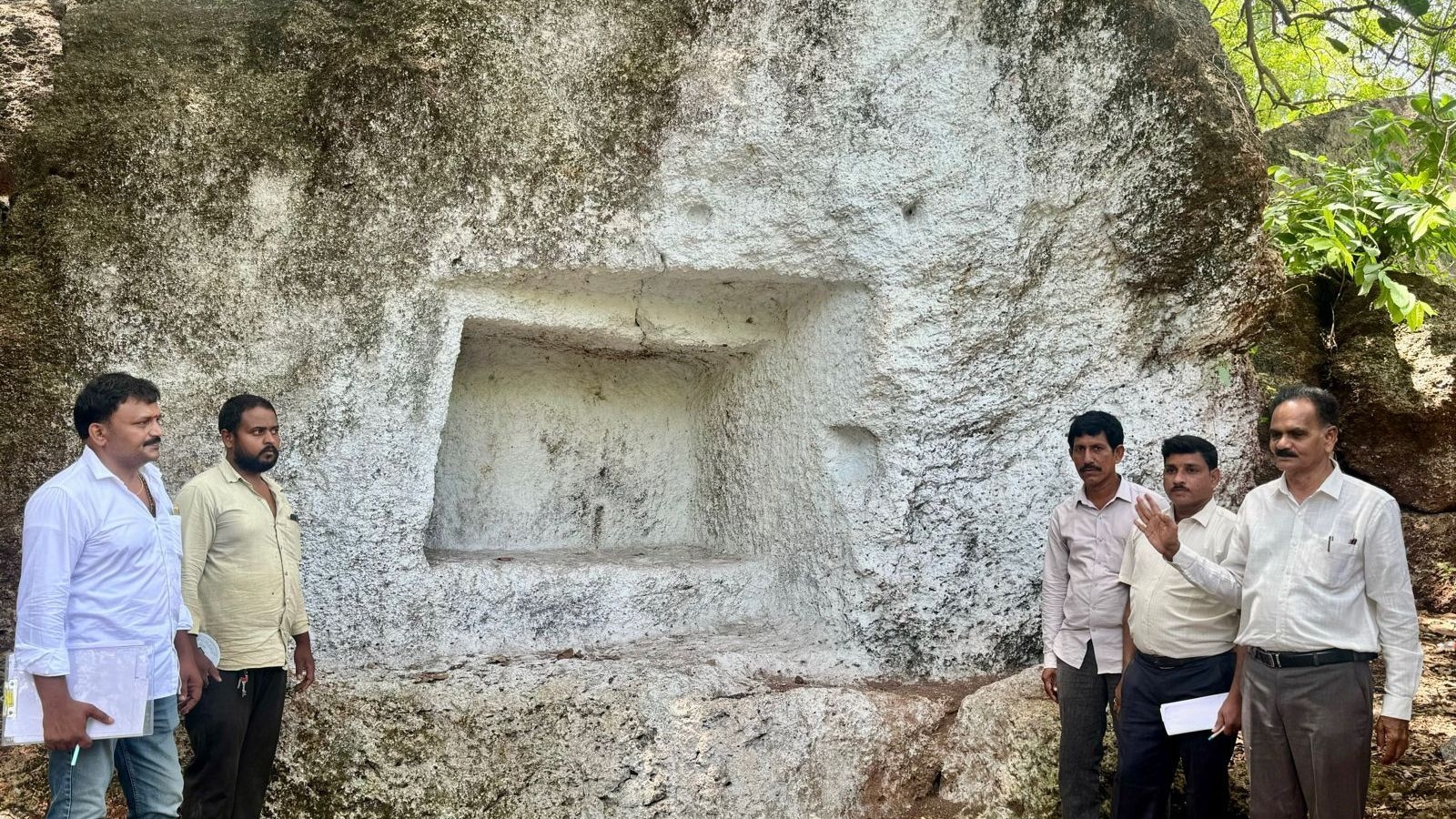 Ancient Jain caves in Telangana's Anantagiri face neglect, archaeologist calls for their protection
