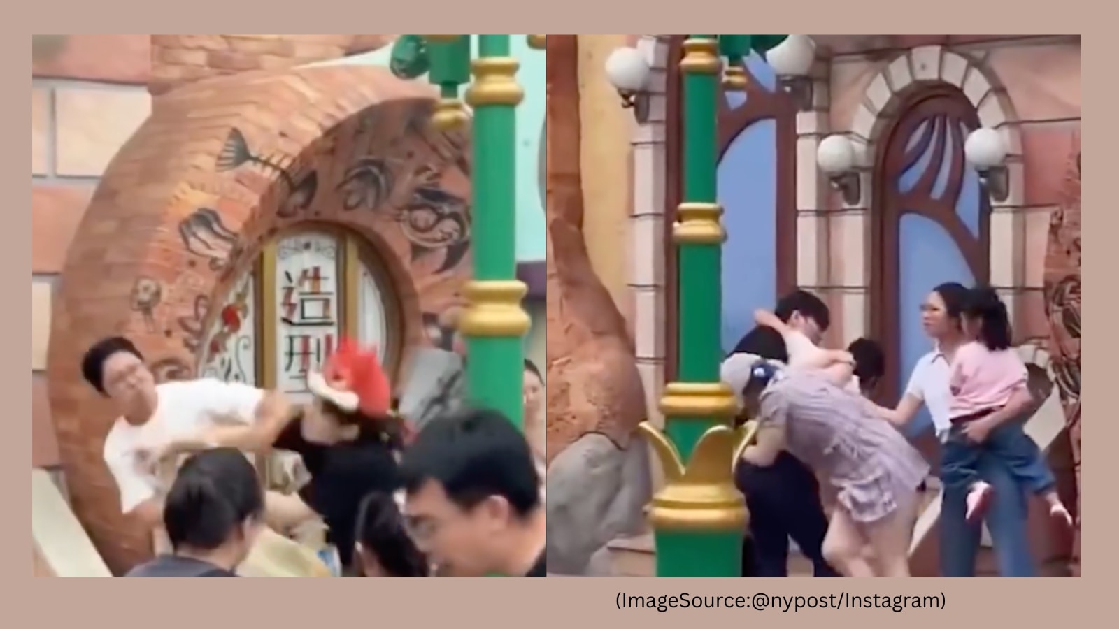 ‘It's a brawl world after all': Disneyland Shanghai turns chaotic over line-cutting dispute